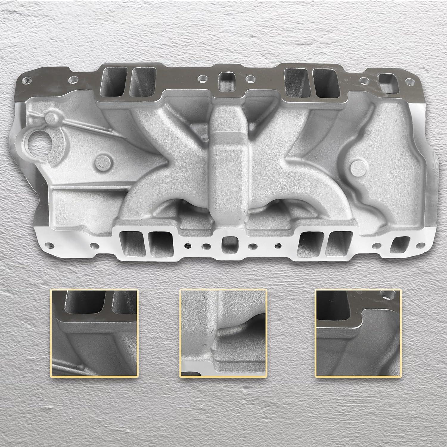 Colector de Admisión Aluminio Haytalras 2701 Doble Plano 10.85cm