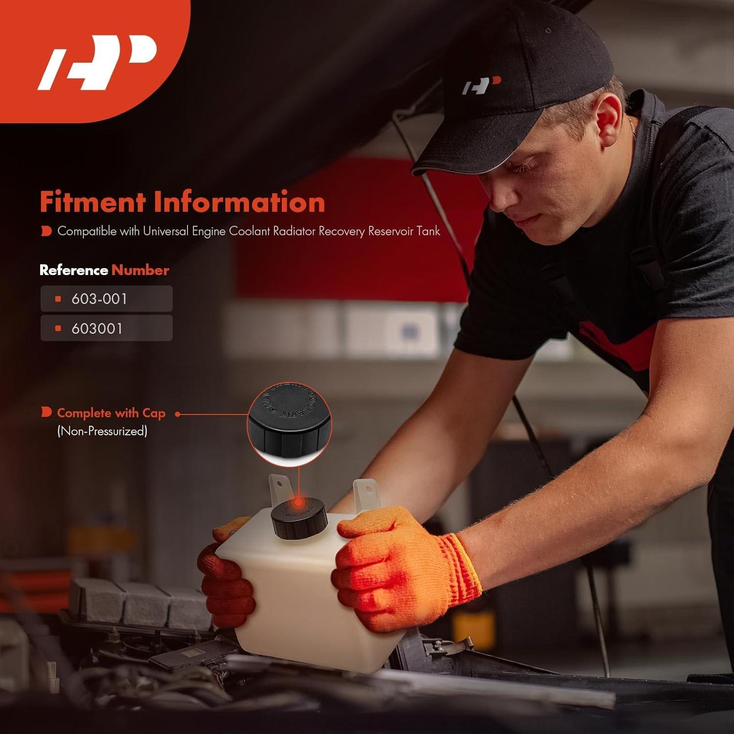 Tanque de Refrigerante Universal A-Premium 19.4x10.5x16.6 cm