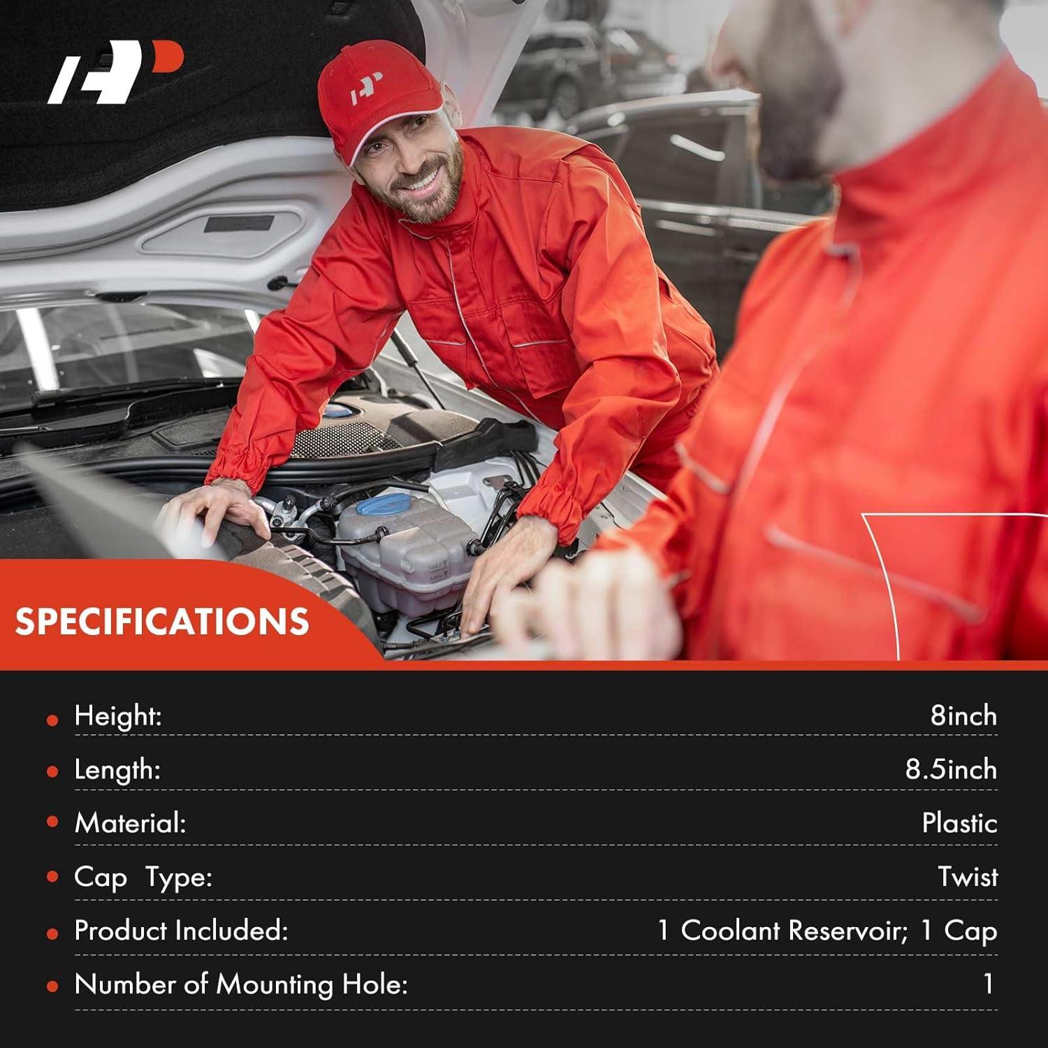 Tanque de Expansión A-Premium para Honda Accord y Acura TL 2003-2008