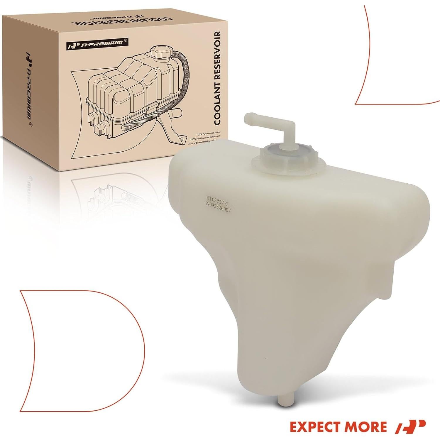 Tanque de Expansión A-Premium para Honda Accord y Acura TL 2003-2008