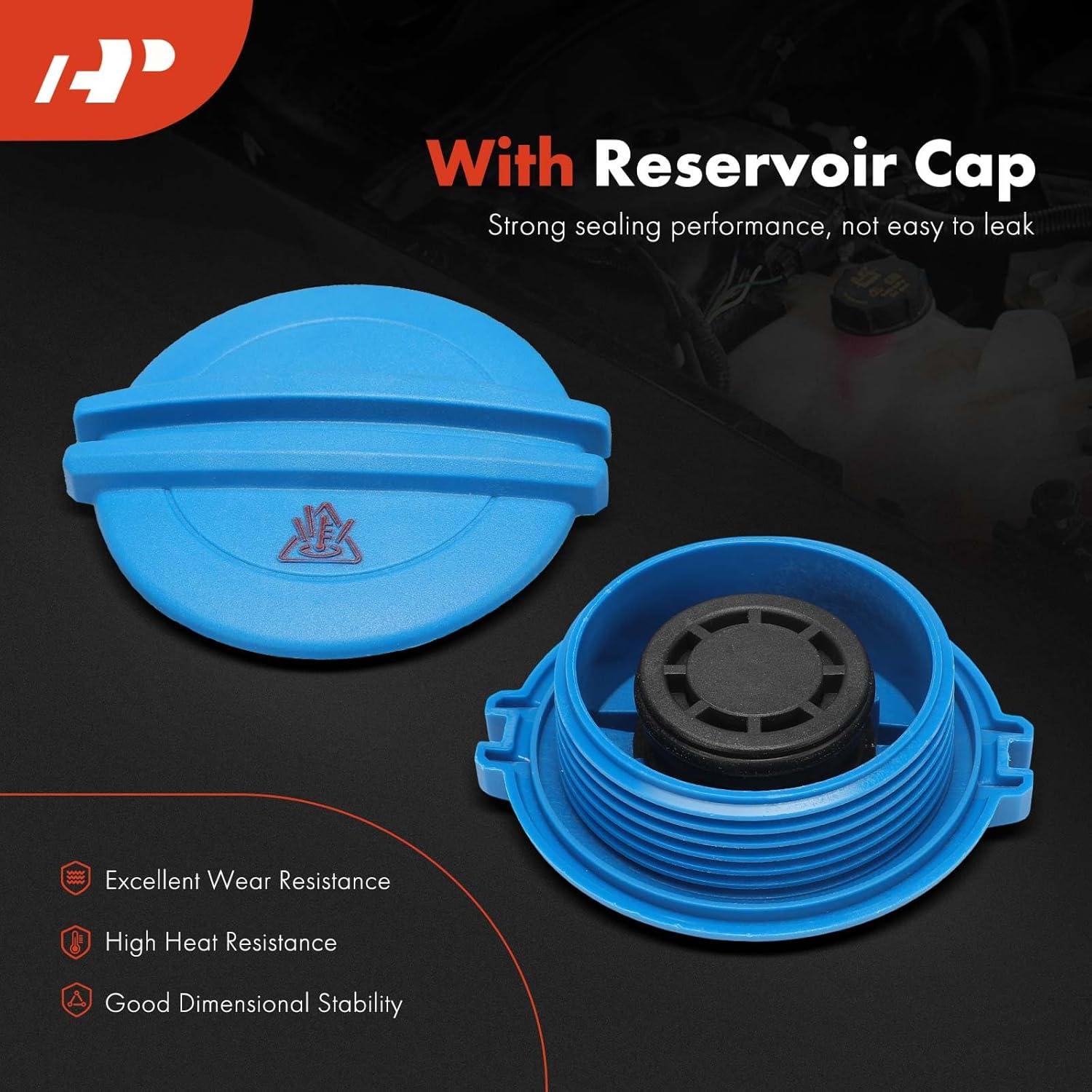 Tanque de Refrigerante A-Premium con Tapa y Sensor para Audi