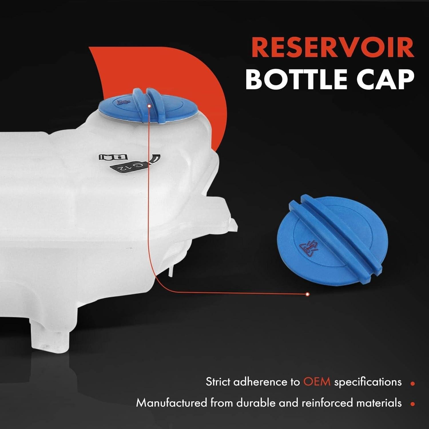 Botella de Refrigerante A-Premium con Tapa y Sensor para Audi A4