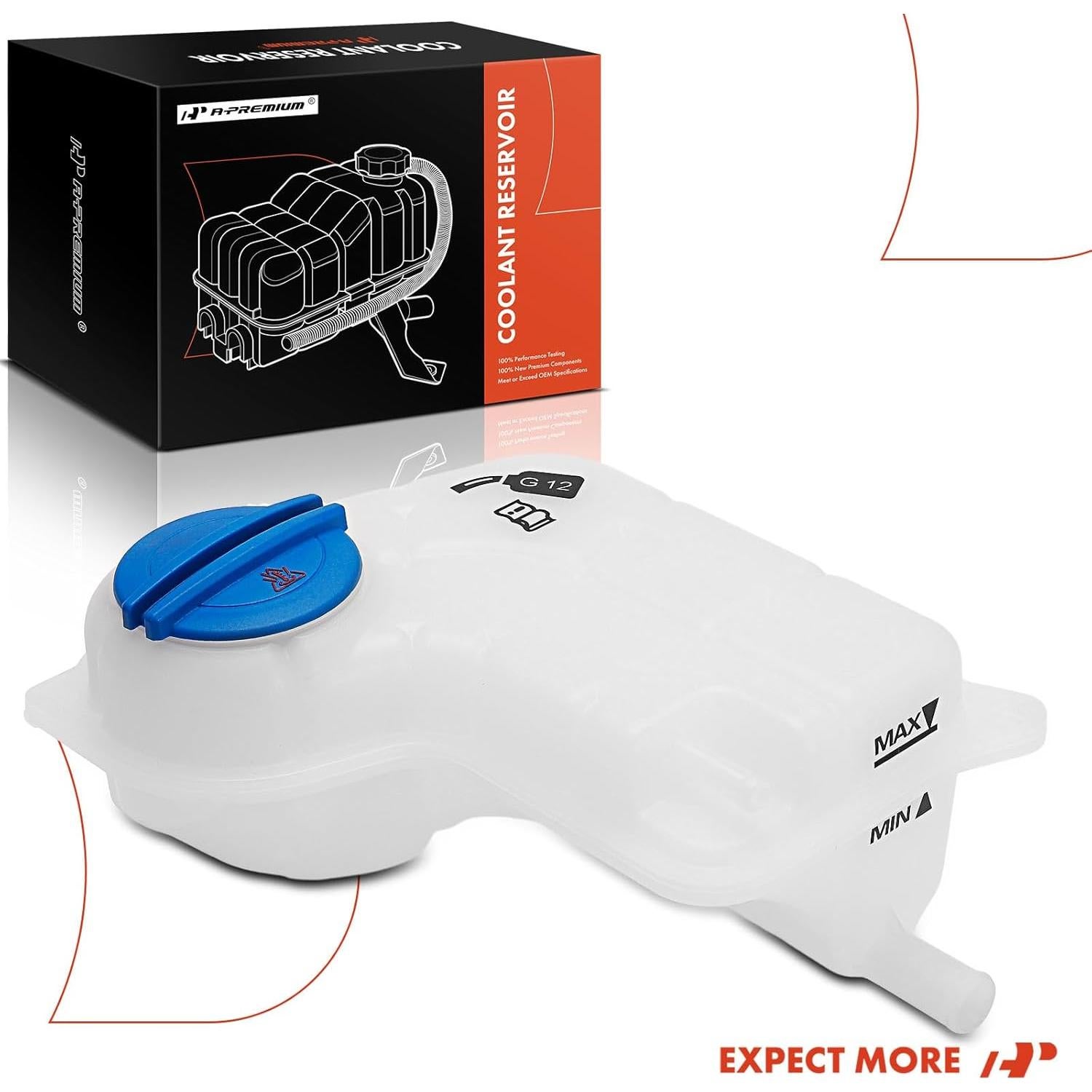 Botella de Refrigerante A-Premium con Tapa y Sensor para Audi A4