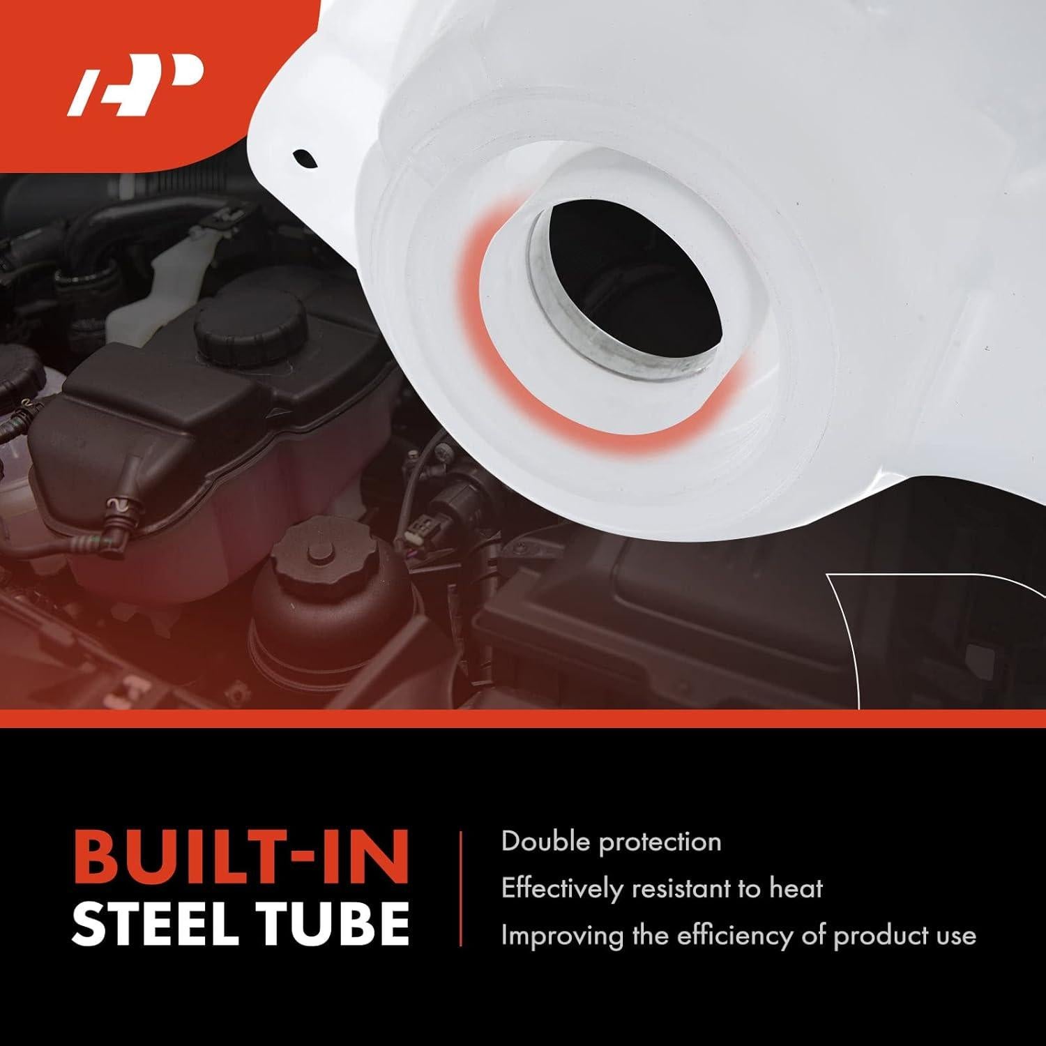 Tanque de Recuperación Refrigerante A-Premium con Sensor para Audi y Volkswagen