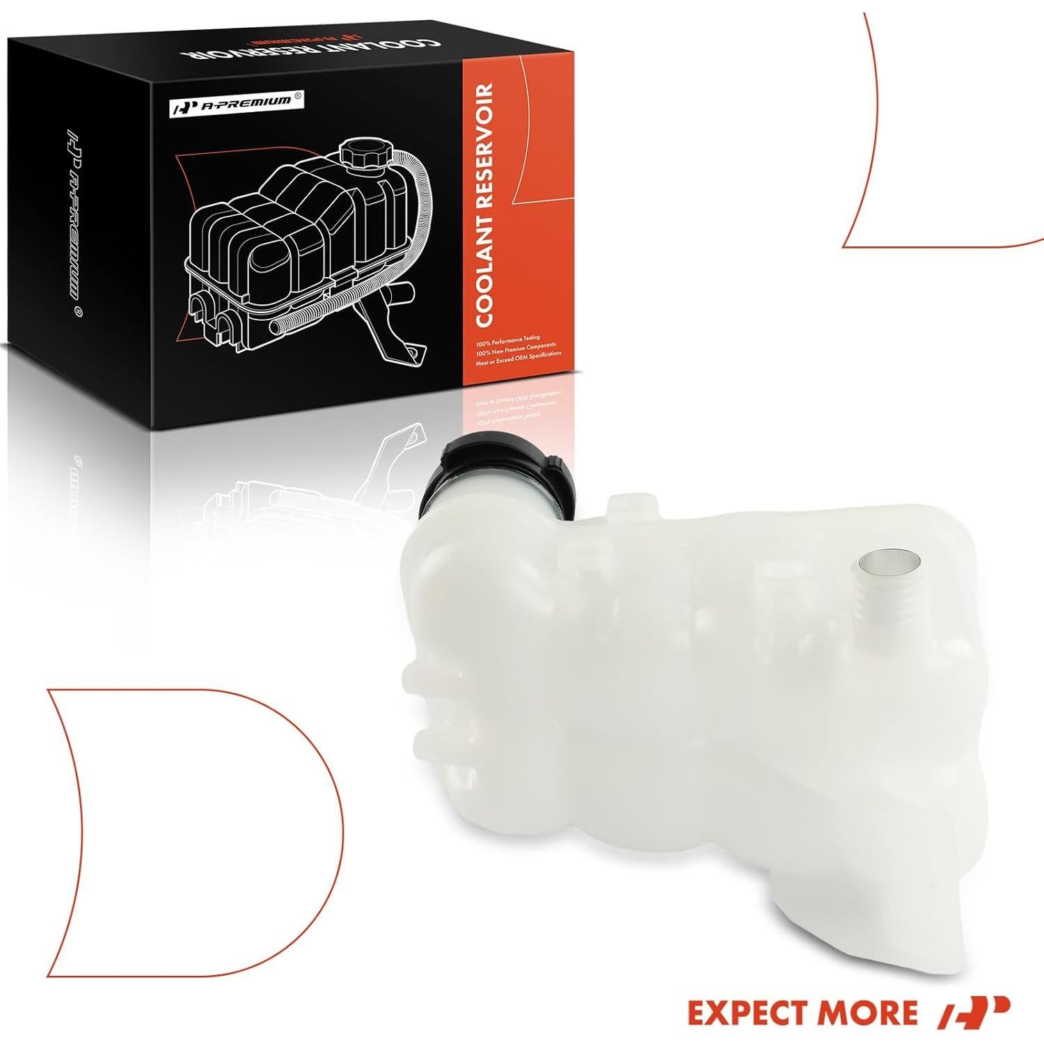 Tanque de Recuperación Refrigerante A-Premium para BMW E30 2.7L