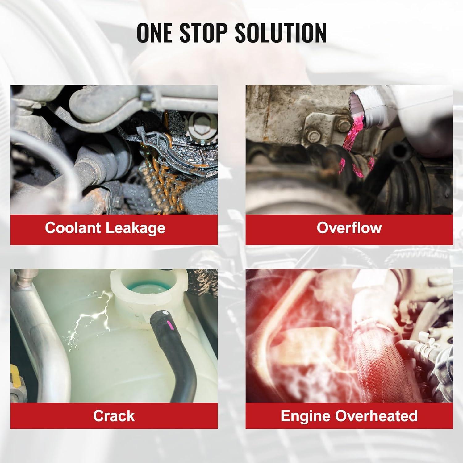 Depósito de Expansión Refrigerante TOPAZ BE8Z-8A080-A Ford Fiesta 11-17