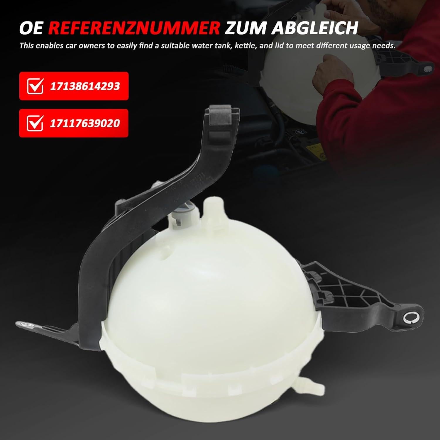 Tanque de Recuperación de Refrigerante Bomunik para BMW Serie 5