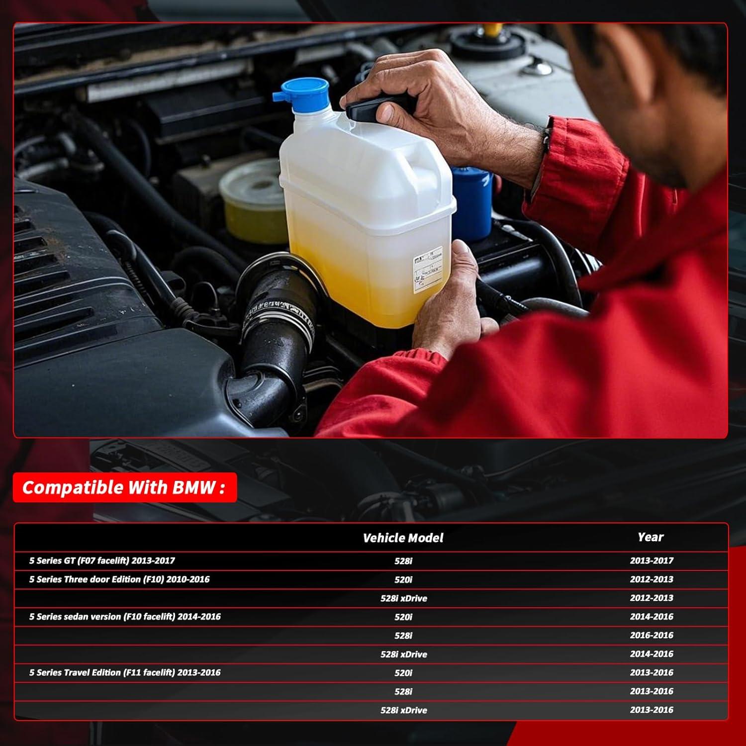 Tanque de Recuperación de Refrigerante Bomunik para BMW Serie 5