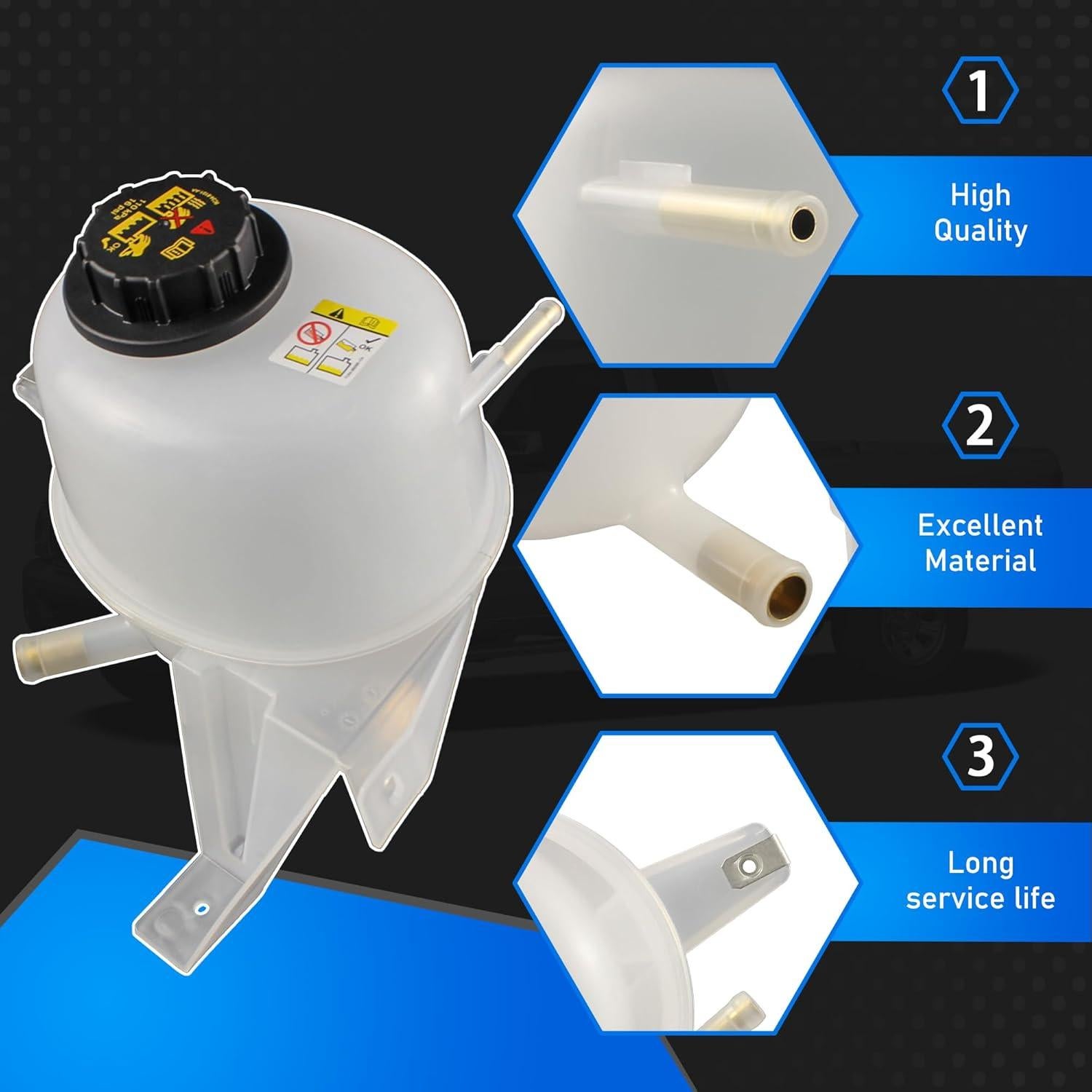 Tanque de Expansión Refrigerante YzusGomumu Ford Ranger 2.3L