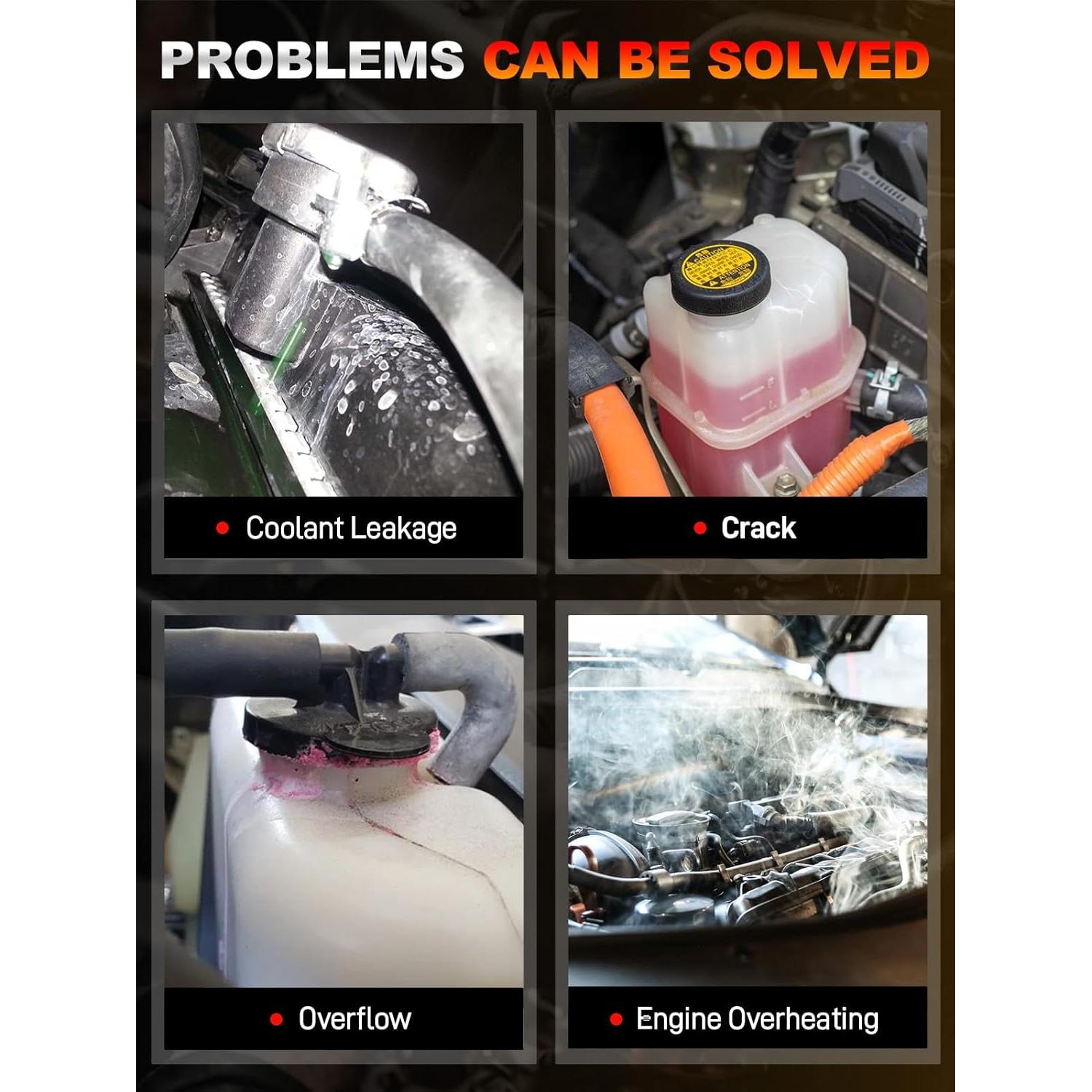 Tanque de Expansión Refrigerante GDUKOP para Ford Mustang 2015-2023