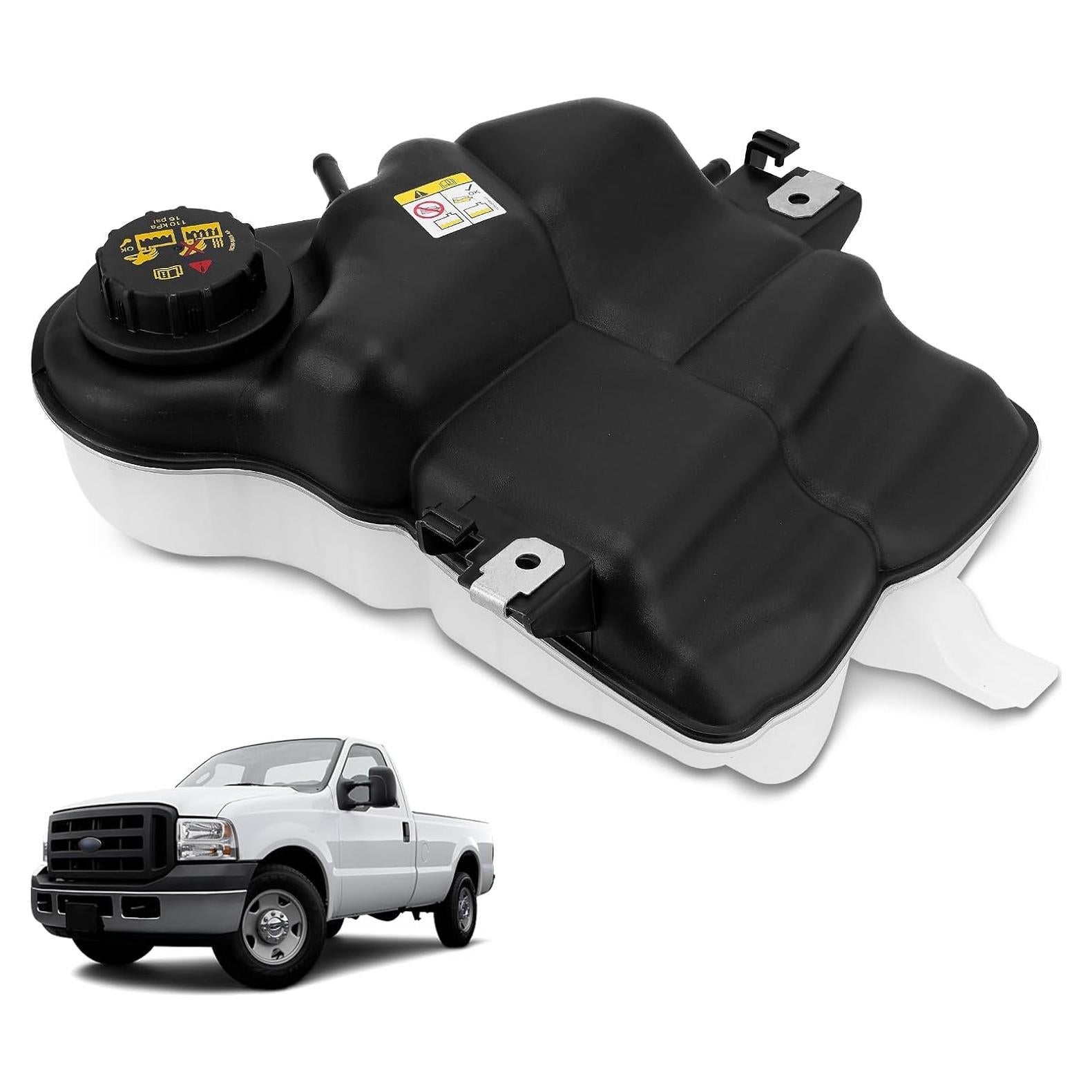 Tanque de Refrigerante GDUKOP 603-217 para Ford Super Duty