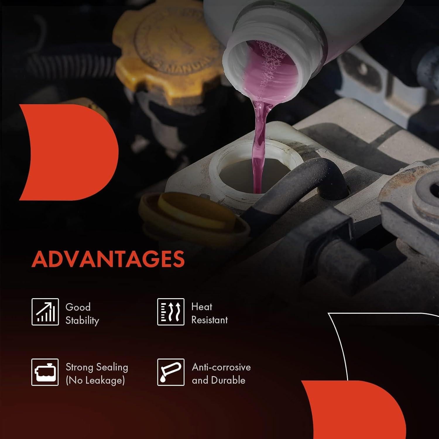 Tanque de Recuperación de Refrigerante A-Premium para Mercedes-Benz