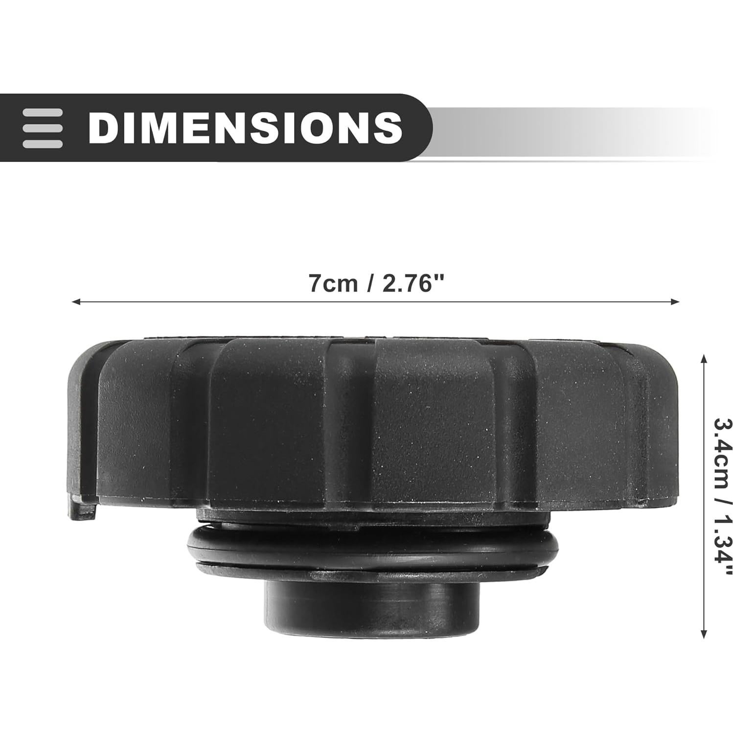 Tapa de depósito de refrigerante Motoforti para Mercedes-Benz