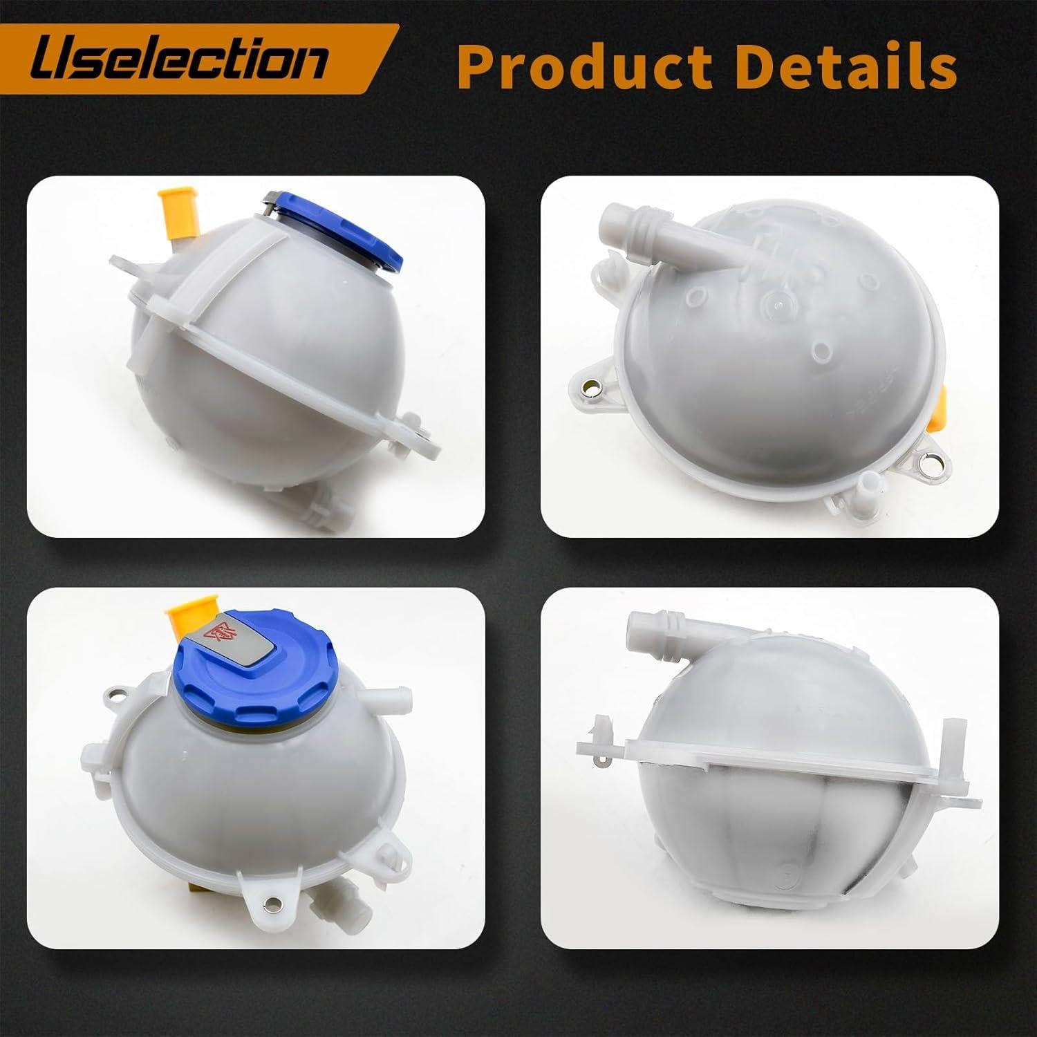 Tanque de expansión Audi Q5 2.0L 80A121405AQ con tapa y sensor