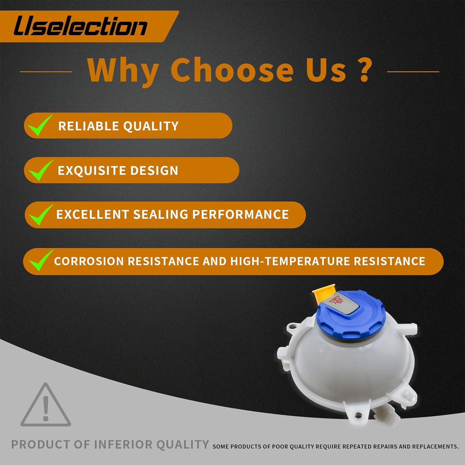 Tanque de expansión Audi Q5 2.0L 80A121405AQ con tapa y sensor