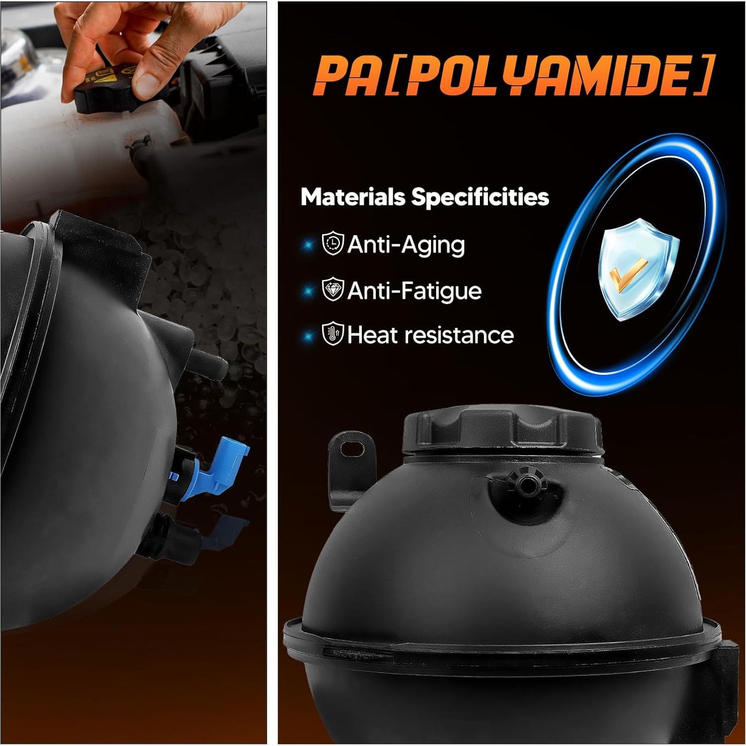 Tanque de Refrigerante Fexhull para BMW X3/X4 2013-2018