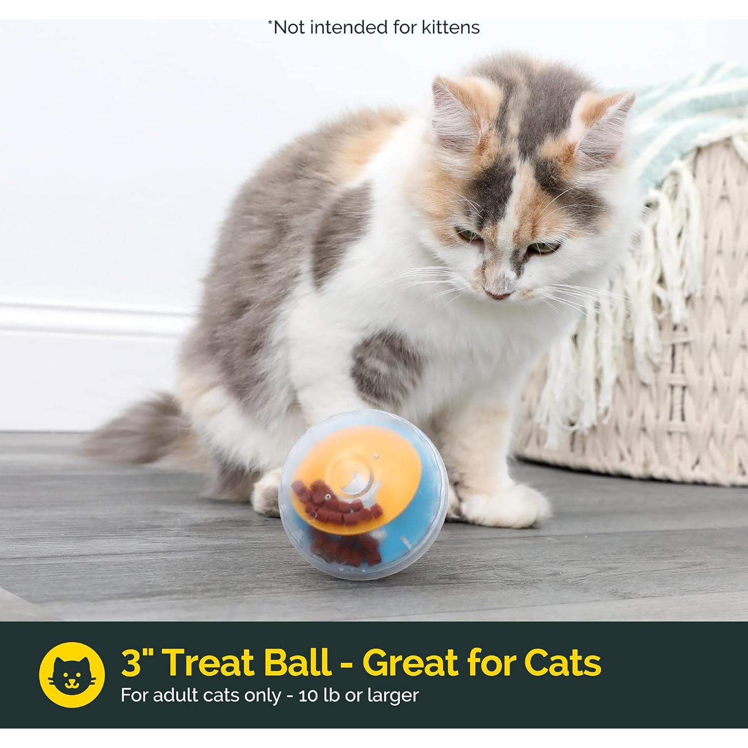 Pelota Interactiva Pet Zone IQ Treat Ball - 7,62 cm Dispensador