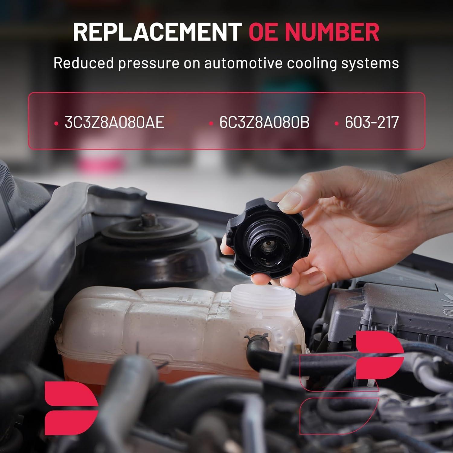 Tanque de Refrigerante BDFHYK 603-217 para Ford F250 F350 2003-2007