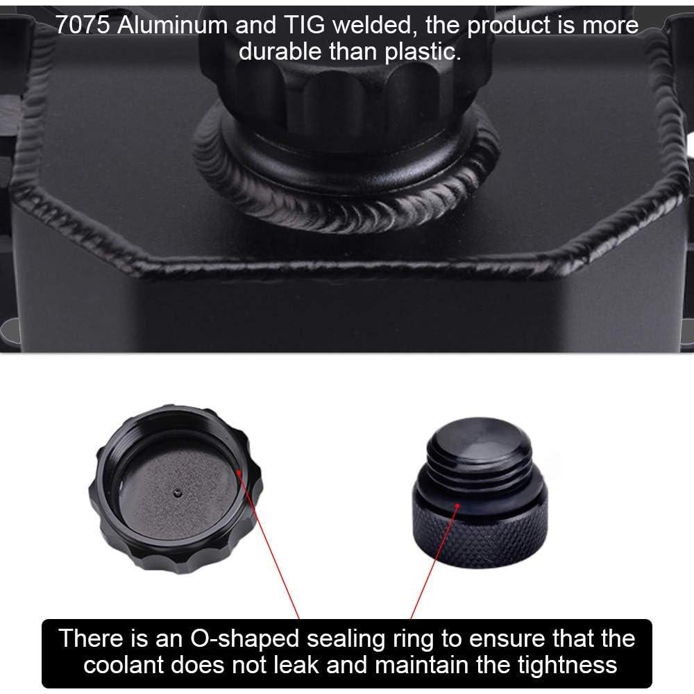 Tanque de Desbordamiento de Refrigerante RASTP 1L Aluminio Negro