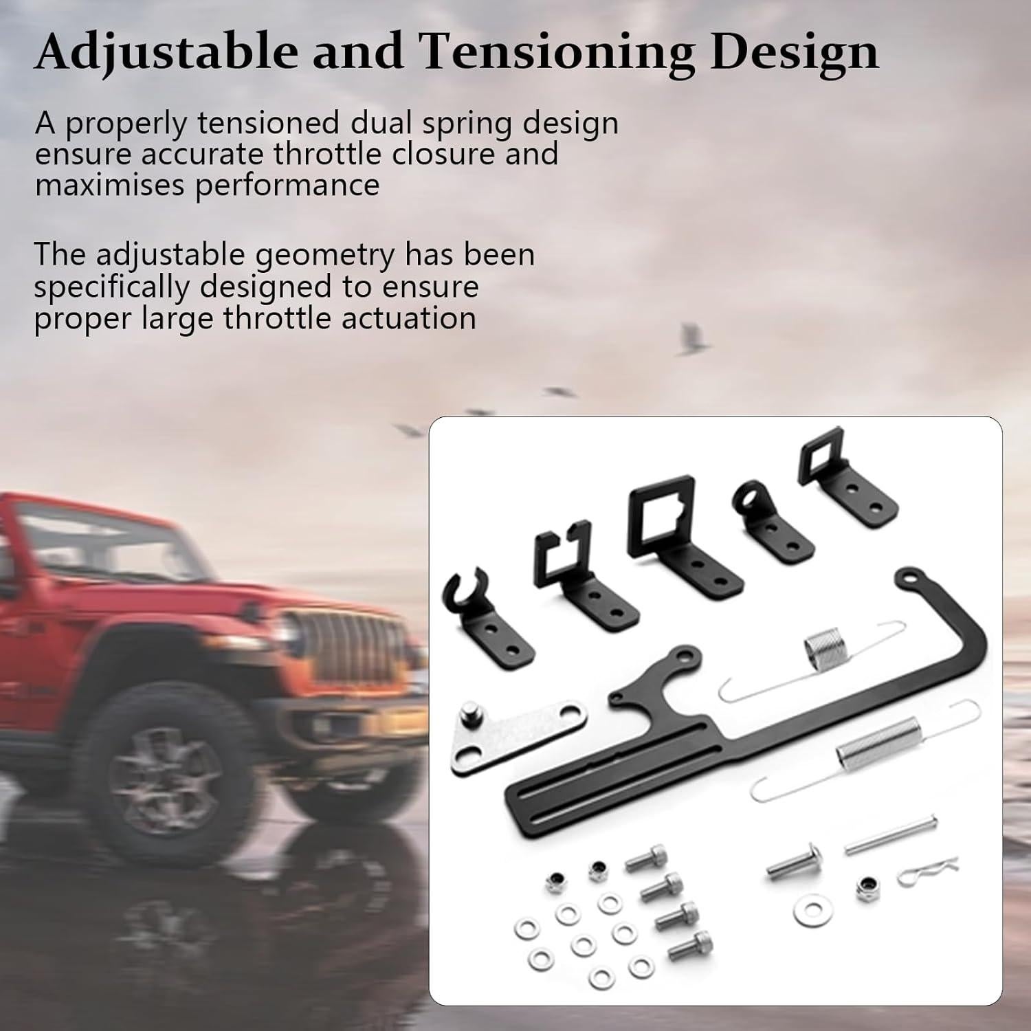 Kit de Montaje de Cable de Acelerador SVTELI 304147 para GM 700R4