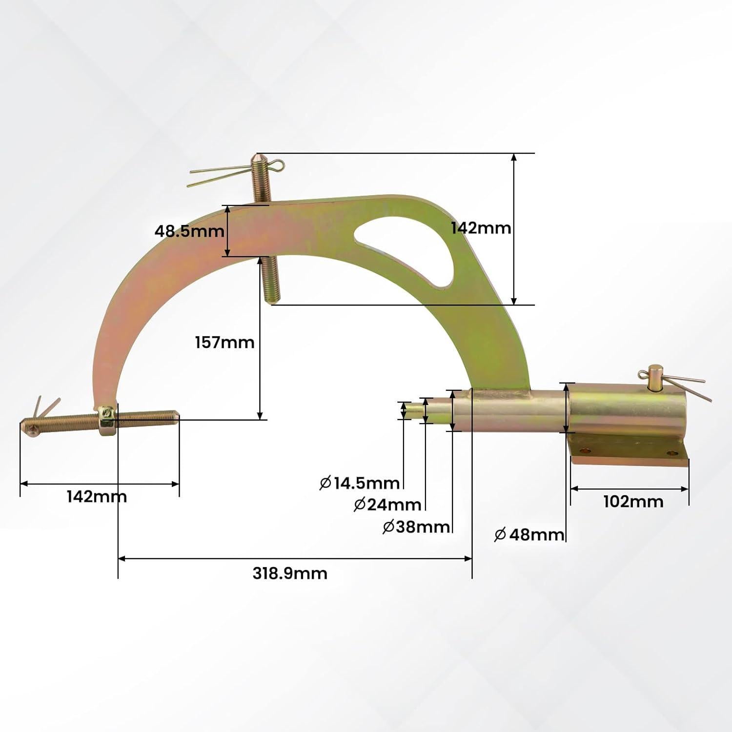 Soporte Universal para Transmisión Tuningsworld J-8763-B 6kg