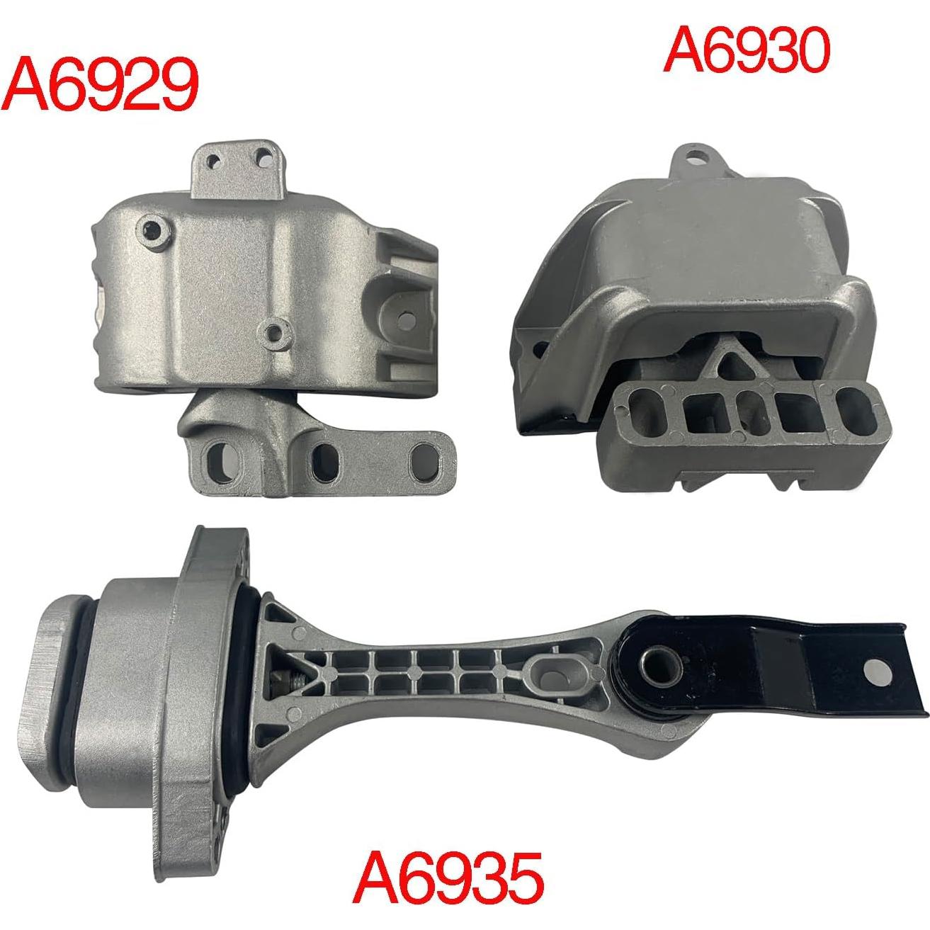 Juego de Montajes de Motor y Transmisión BST BSSP 3PCS VW Jetta 2000-2005