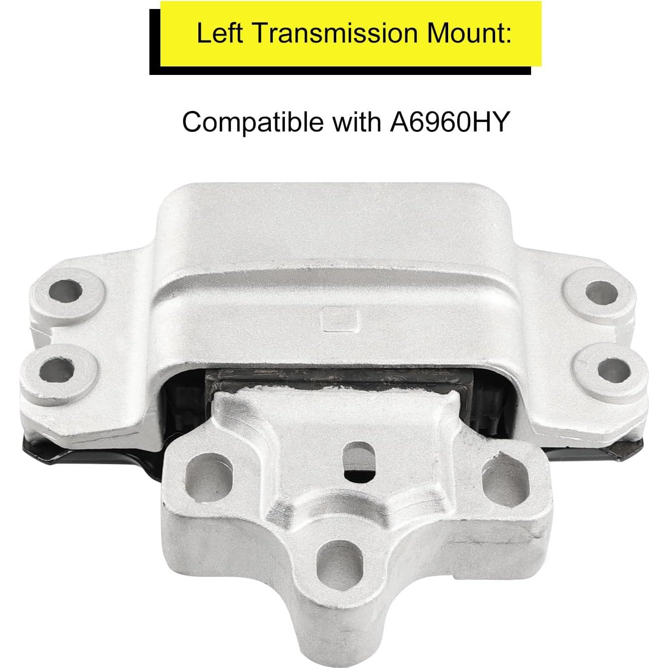 Kit de Soportes de Motor JDMON 5 Piezas para VW Jetta, Golf, Beetle