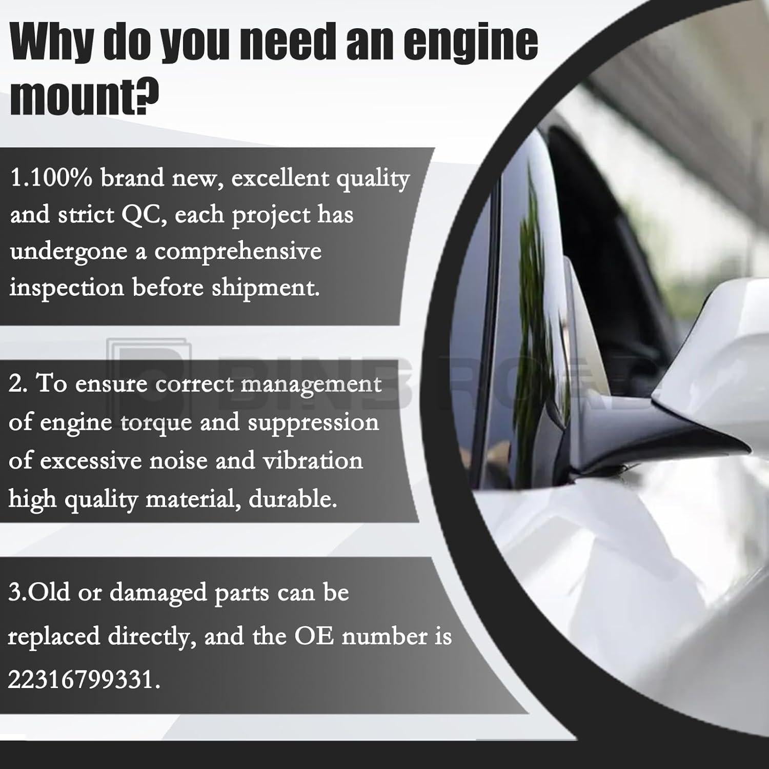 Montaje de Transmisión Trasero BMW 22316799331 - 2 Piezas