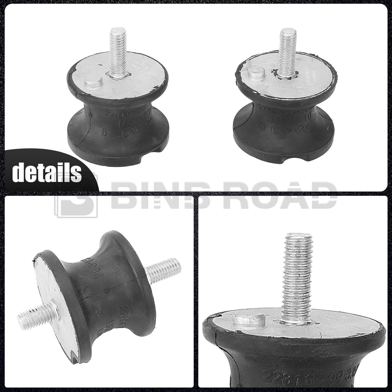 Montaje de Transmisión Trasero BMW 22316799331 - 2 Piezas