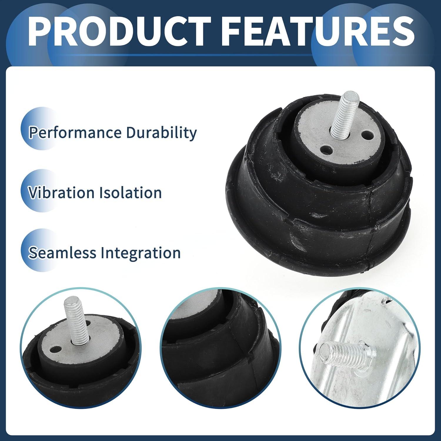 Soporte de Motor INFINAUTO para BMW E46 2004 2.0L Negro