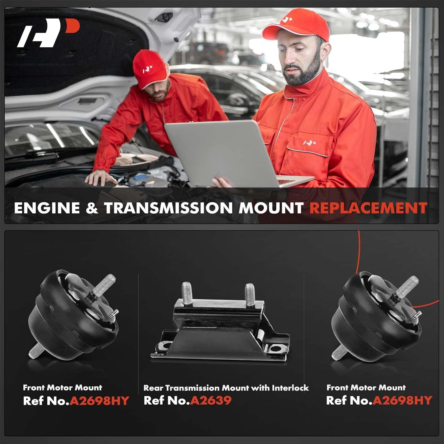 Soportes de Motor y Transmisión A-Premium 3 Piezas Ford Ranger 1985-1997