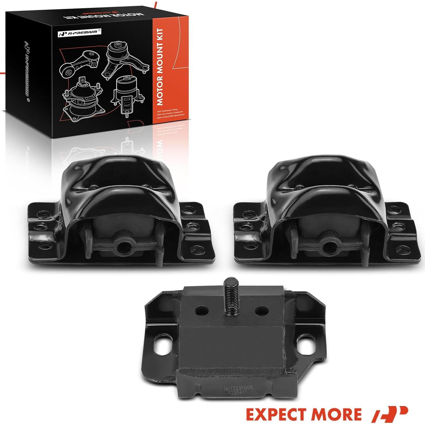 Juego de 3 Montajes de Motor y Transmisión A-Premium para Camaro y Firebird