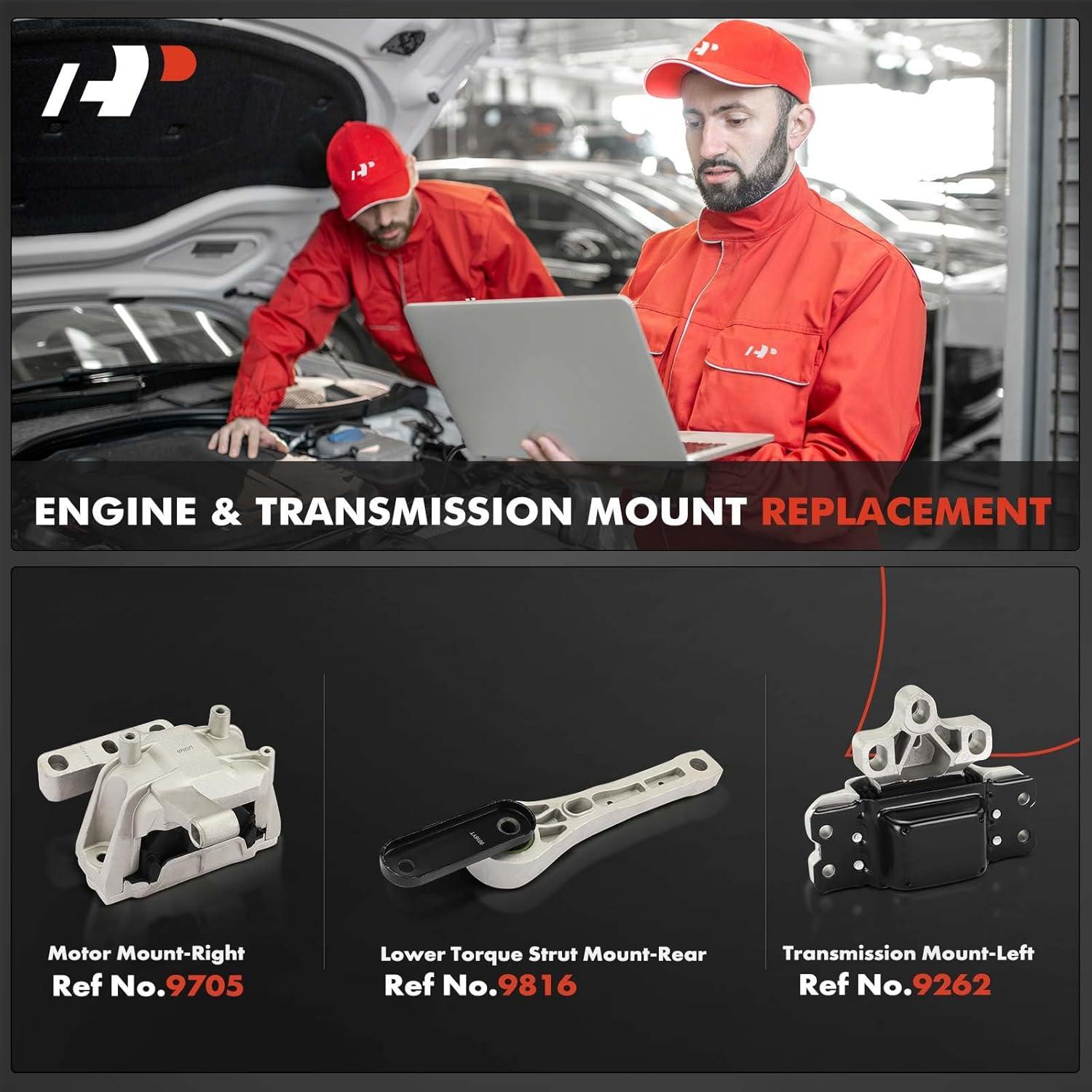 Kit de Montaje Motor y Transmisión A-Premium para Audi Q3 y VW Tiguan