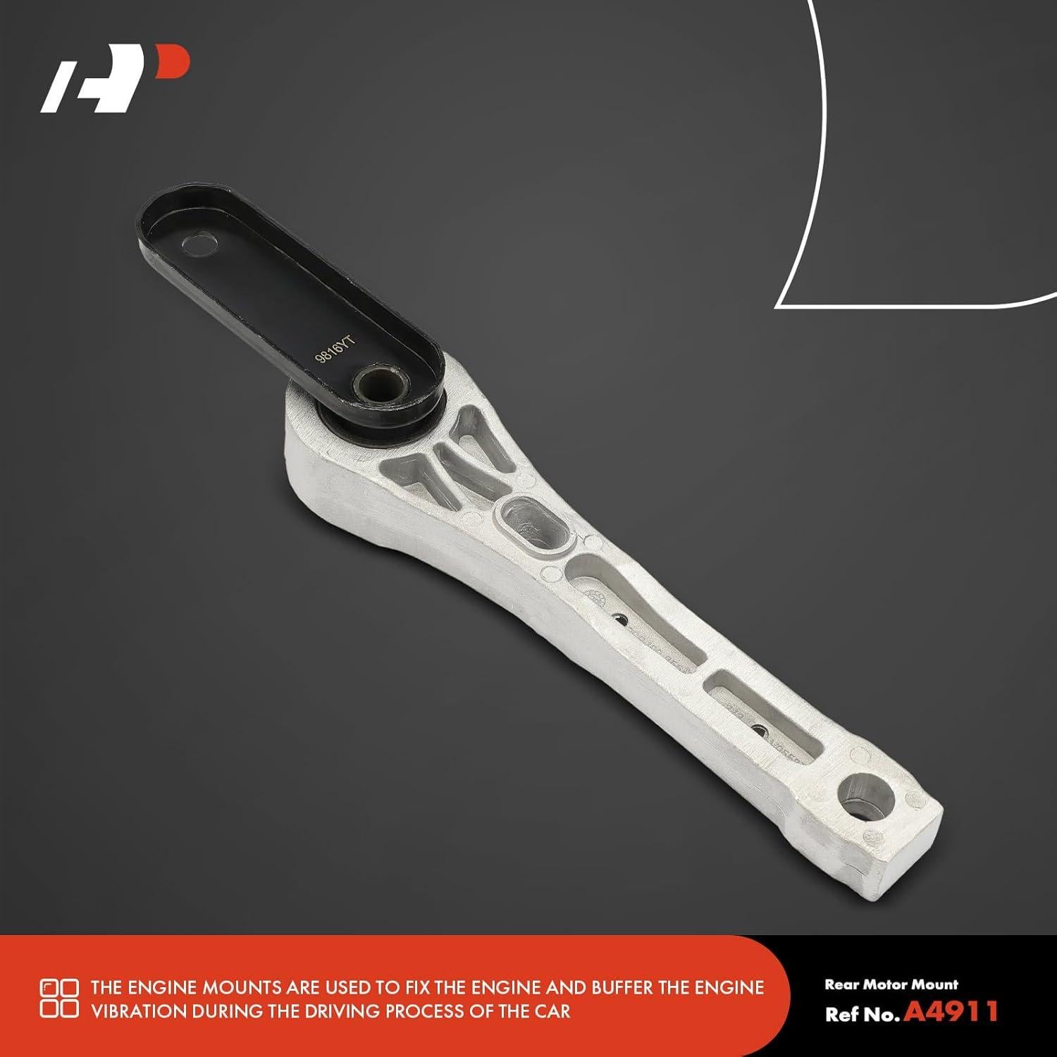 Kit de Montaje de Motor A-Premium 2 Piezas para Audi Q3 y VW Tiguan