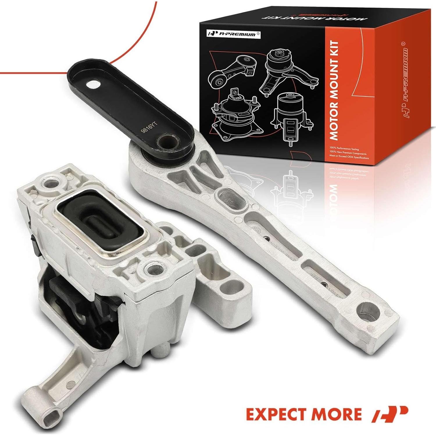 Kit de Montaje de Motor A-Premium 2 Piezas para Audi Q3 y VW Tiguan