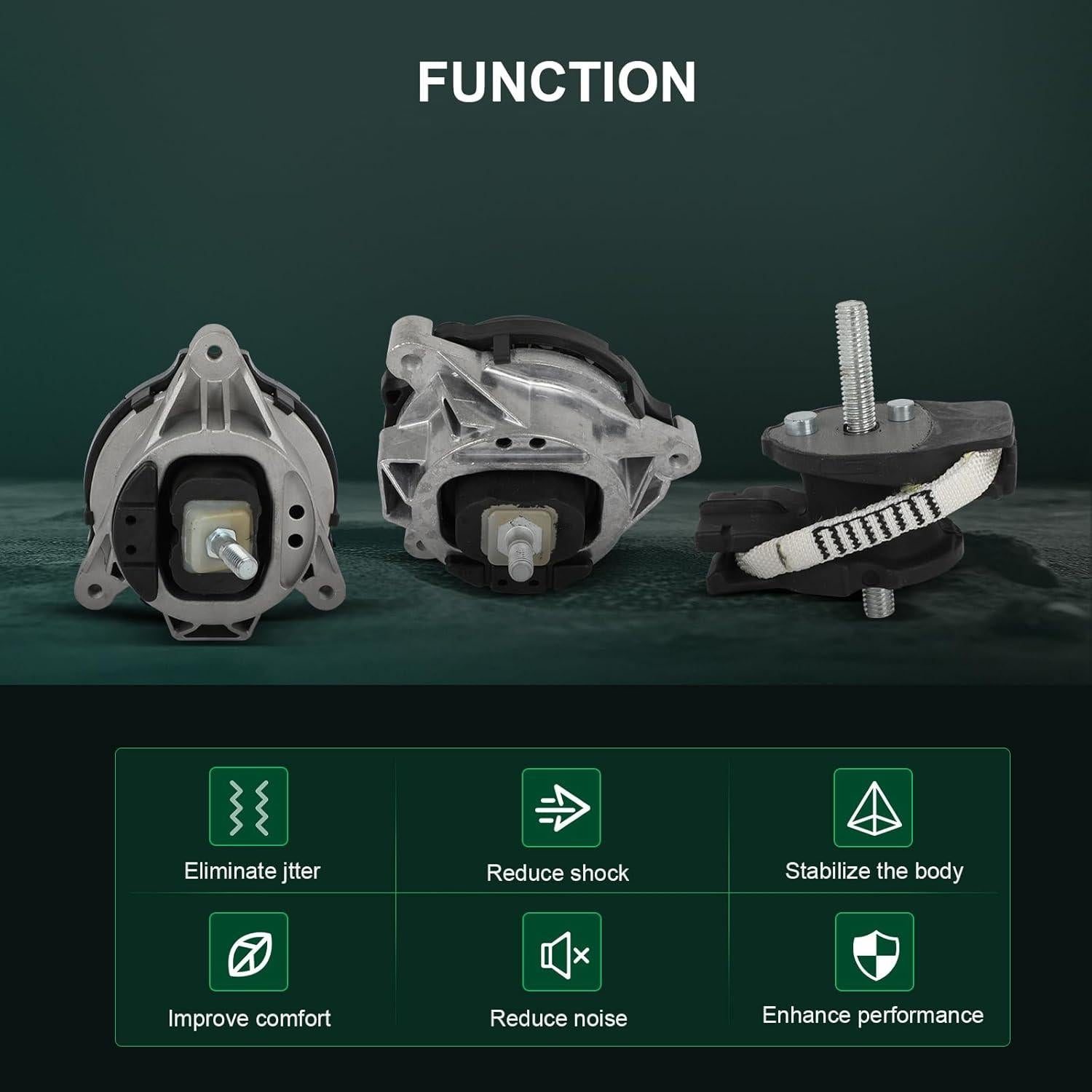 Soporte de Motor SCITOO para BMW X3 2013-2017 y X4 2015-2018