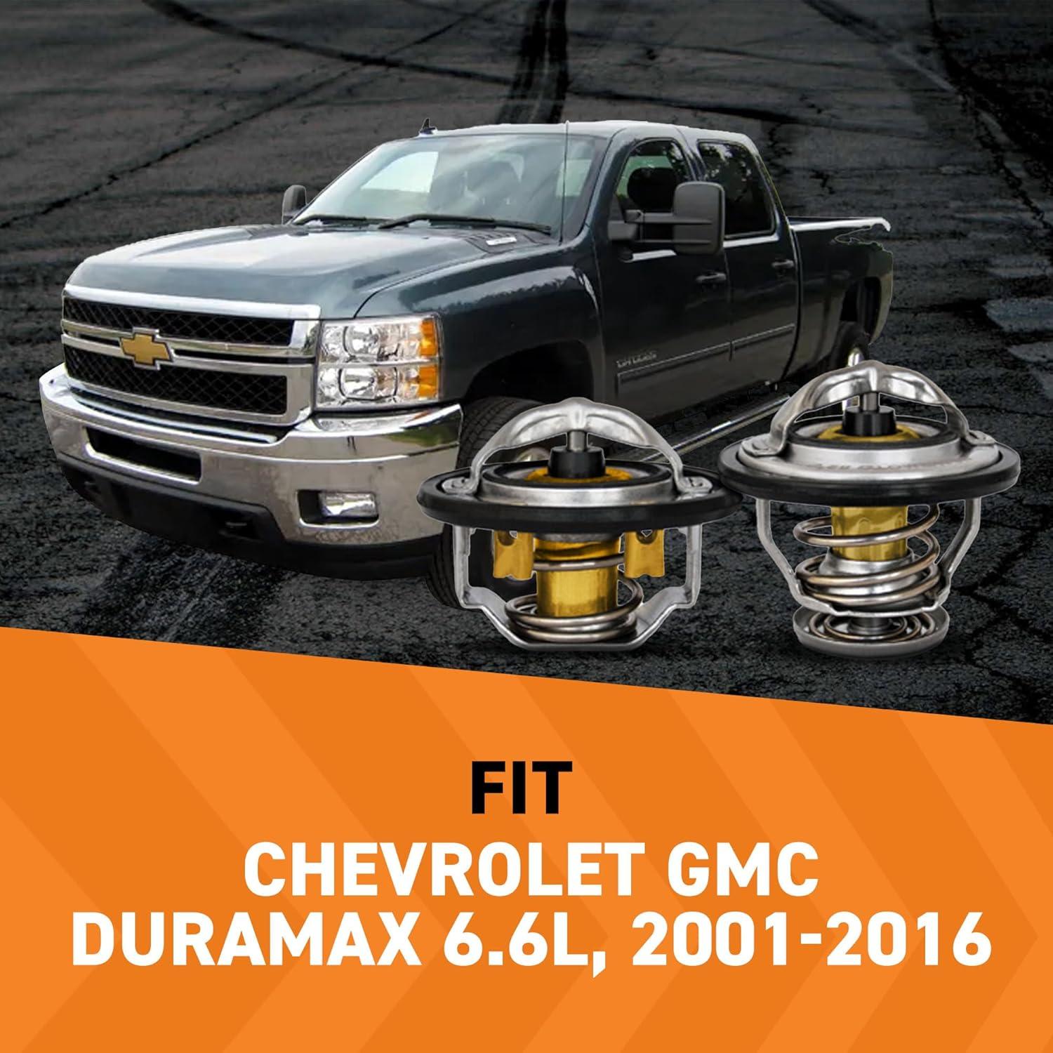 Termostato de Baja Temperatura Mishimoto MMTS-CHV-01DL para Chevrolet GMC Duramax 6.6L 2001-2016