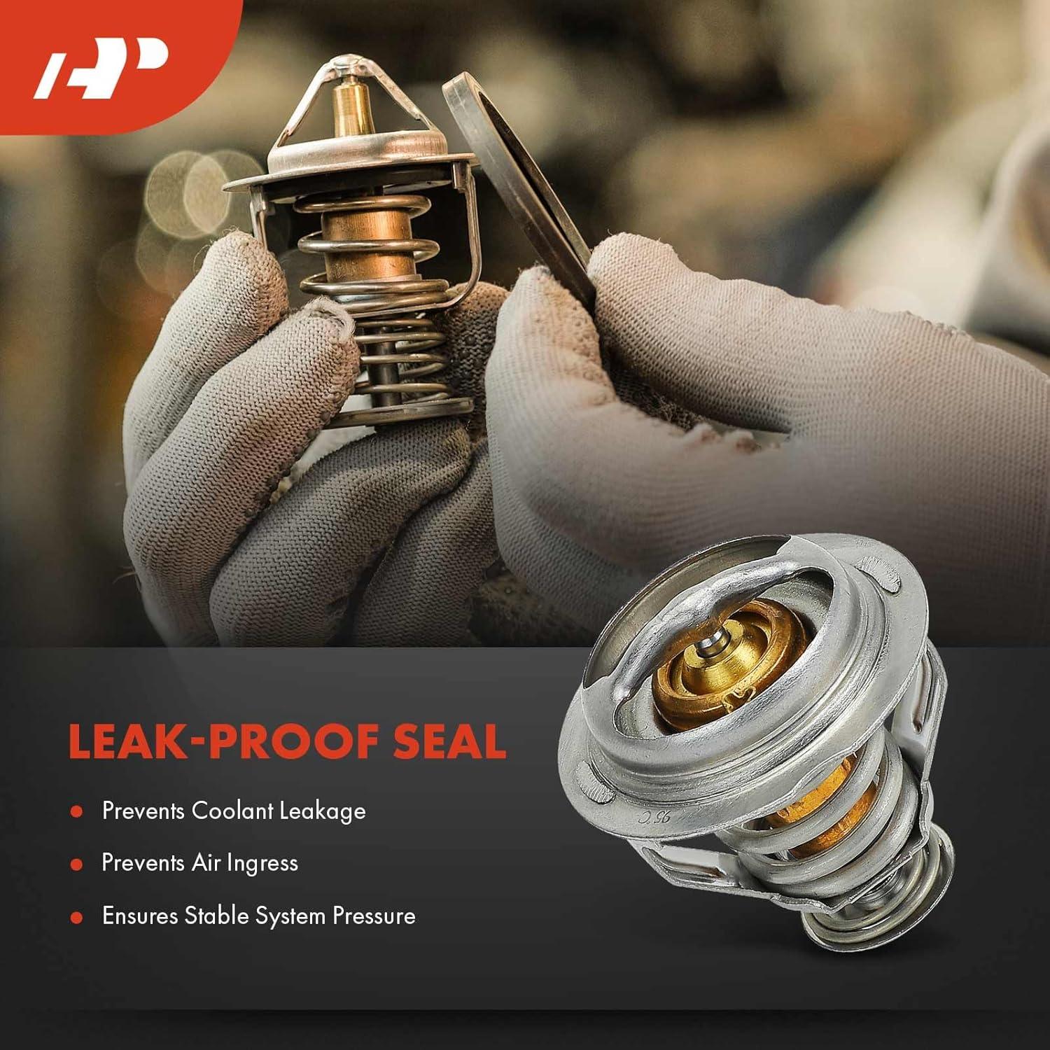 Termostato de Refrigerante A-Premium para Volkswagen y Audi 2.0L