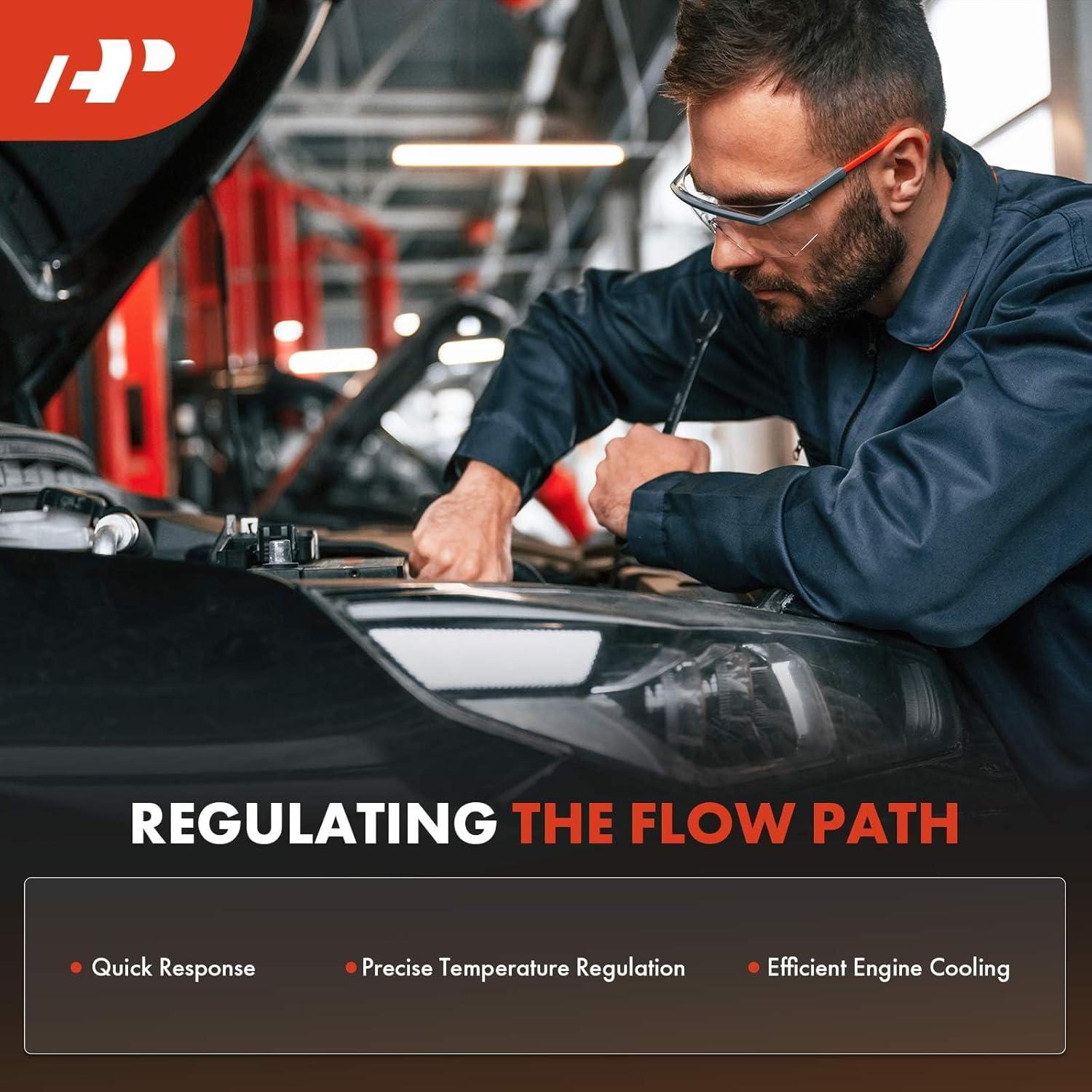 Termostato de Refrigerante A-Premium para Volkswagen Jetta y Audi A3