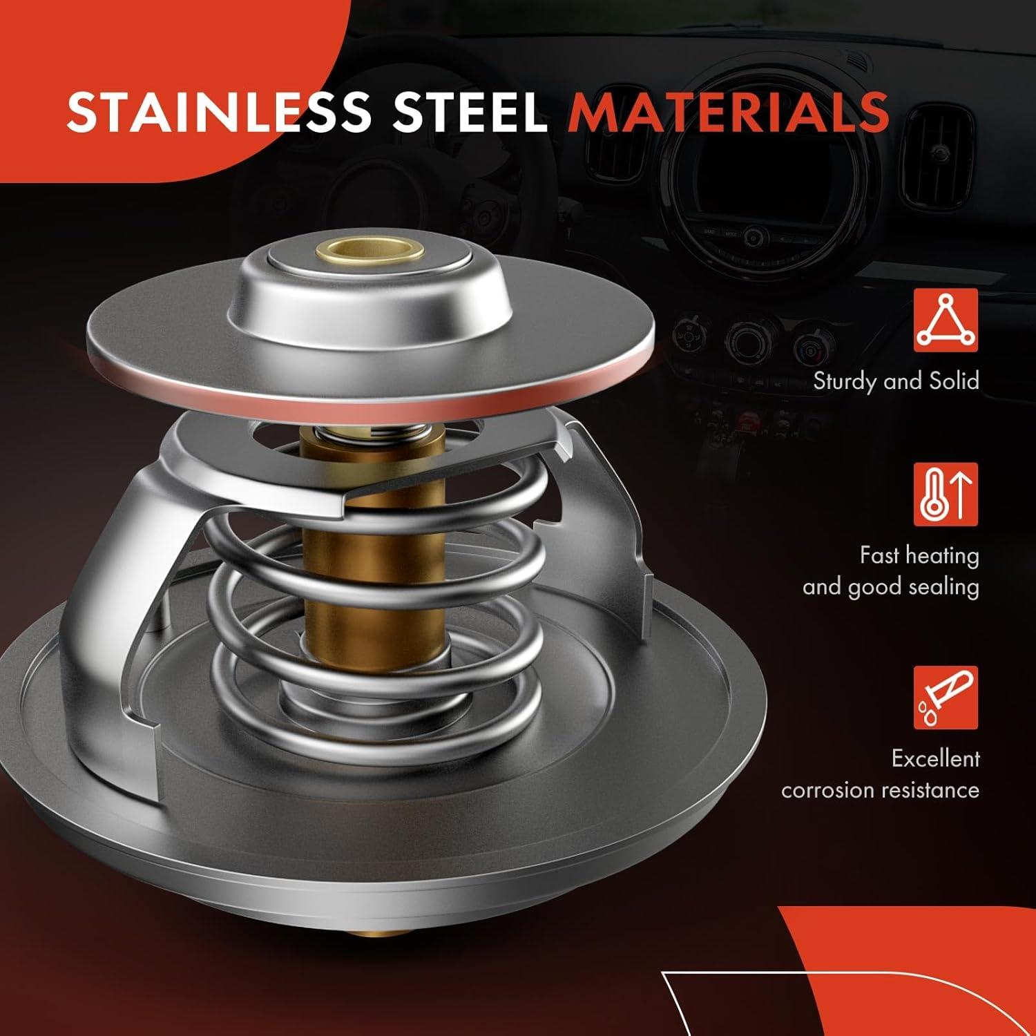 Conjunto Carcasa Termostato A-Premium para Audi A4 A6 2005-2009