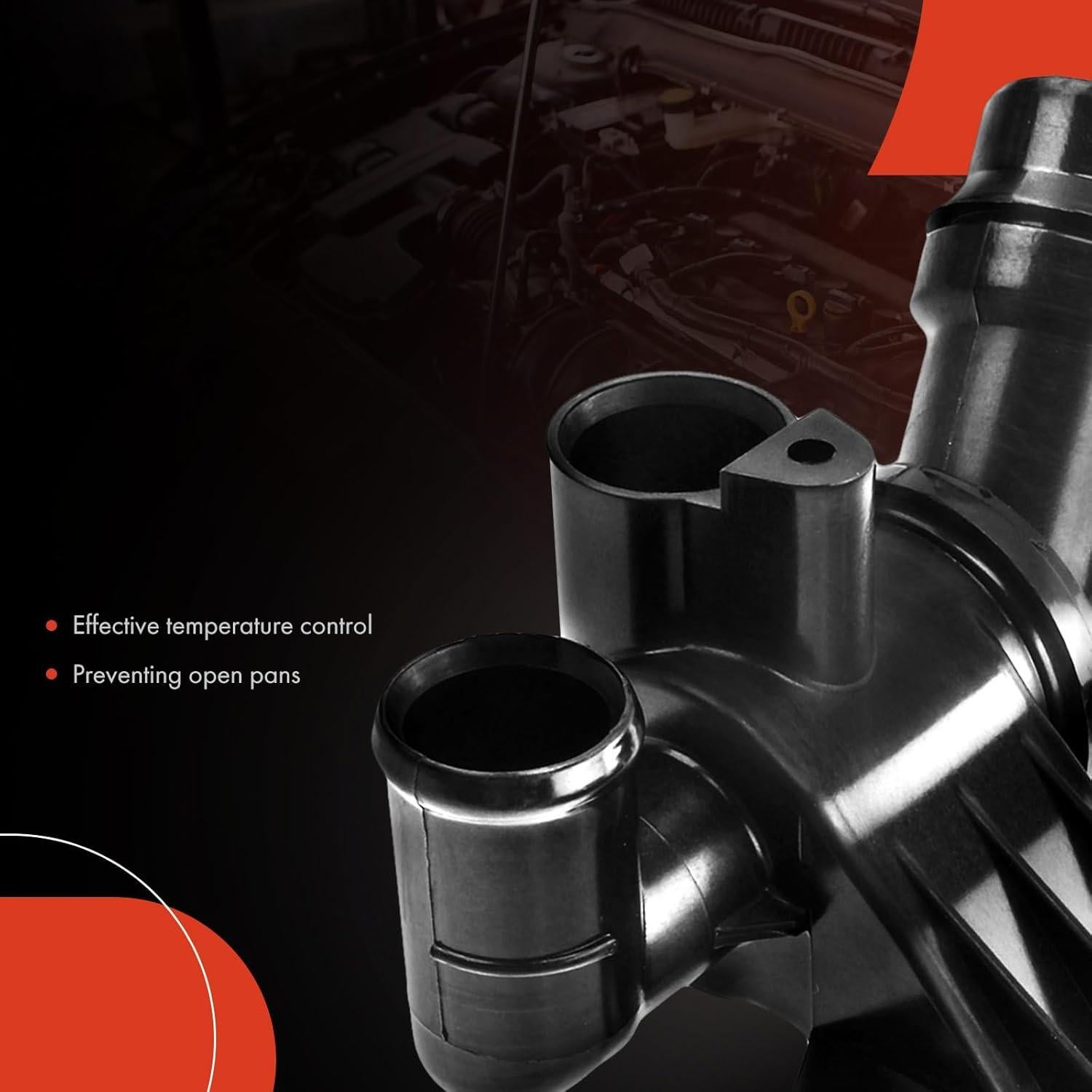 Conjunto Carcasa Termostato A-Premium para Audi A4 A6 2005-2009