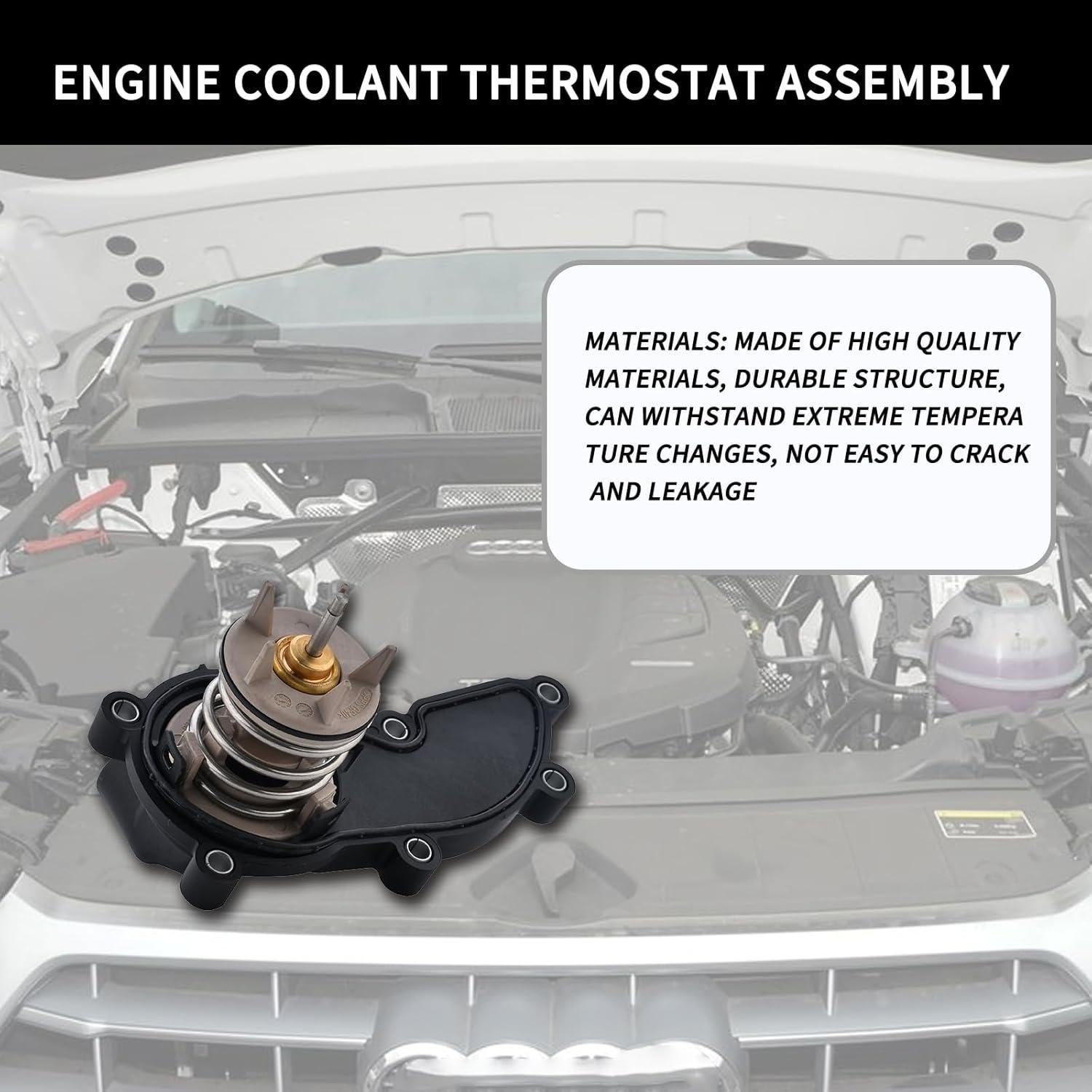 Conjunto termostato refrigerante motor REAXOAL 902-5218 VW Audi