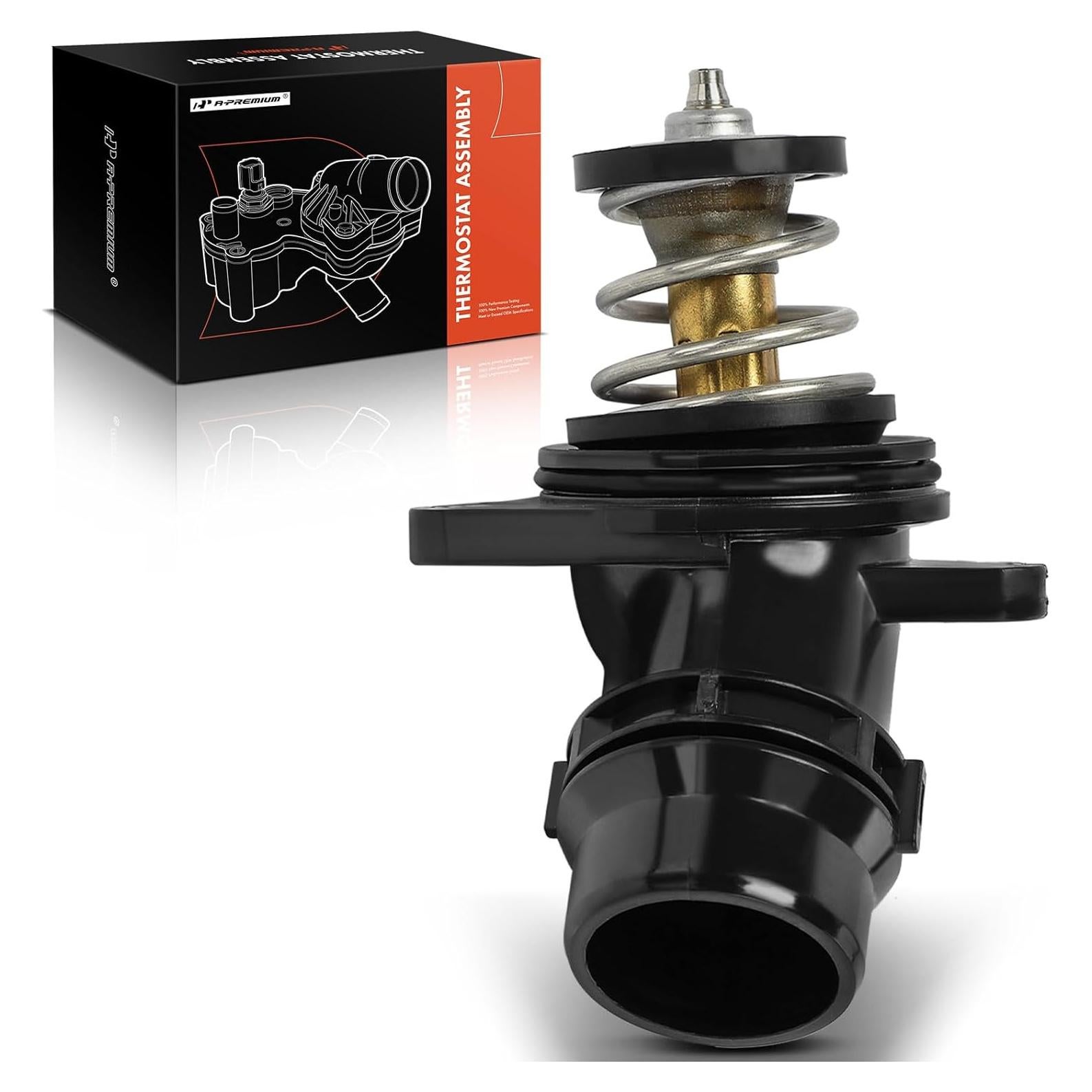 Carcasa de Termostato A-Premium con Sello para Volkswagen y Audi