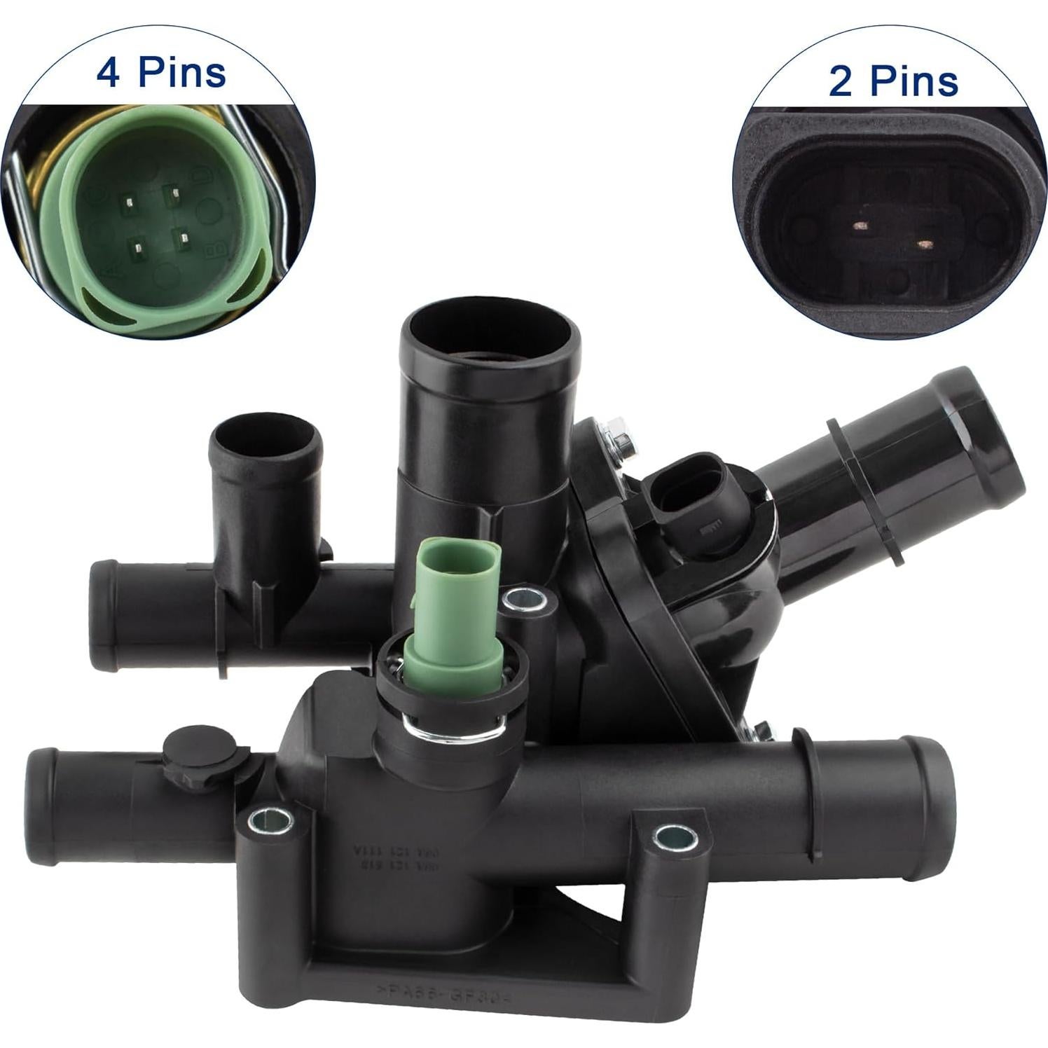 Carcasa Termostato BOXI con Sensor para Volkswagen Audi Mazda