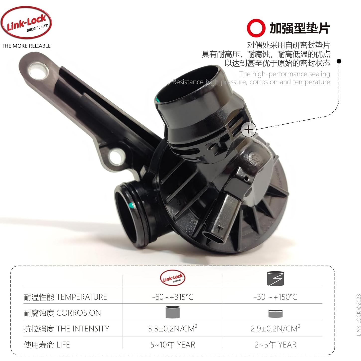 Termostato de Refrigerante LINK-LOCK 11537600584 para BMW