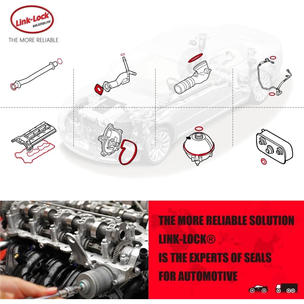 Termostato de Refrigerante LINK-LOCK 11537600584 para BMW