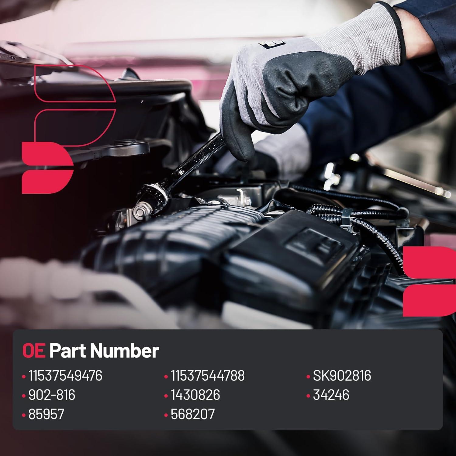 Carcasa Termostato Refrigerante BDFHYK 902-816 para BMW