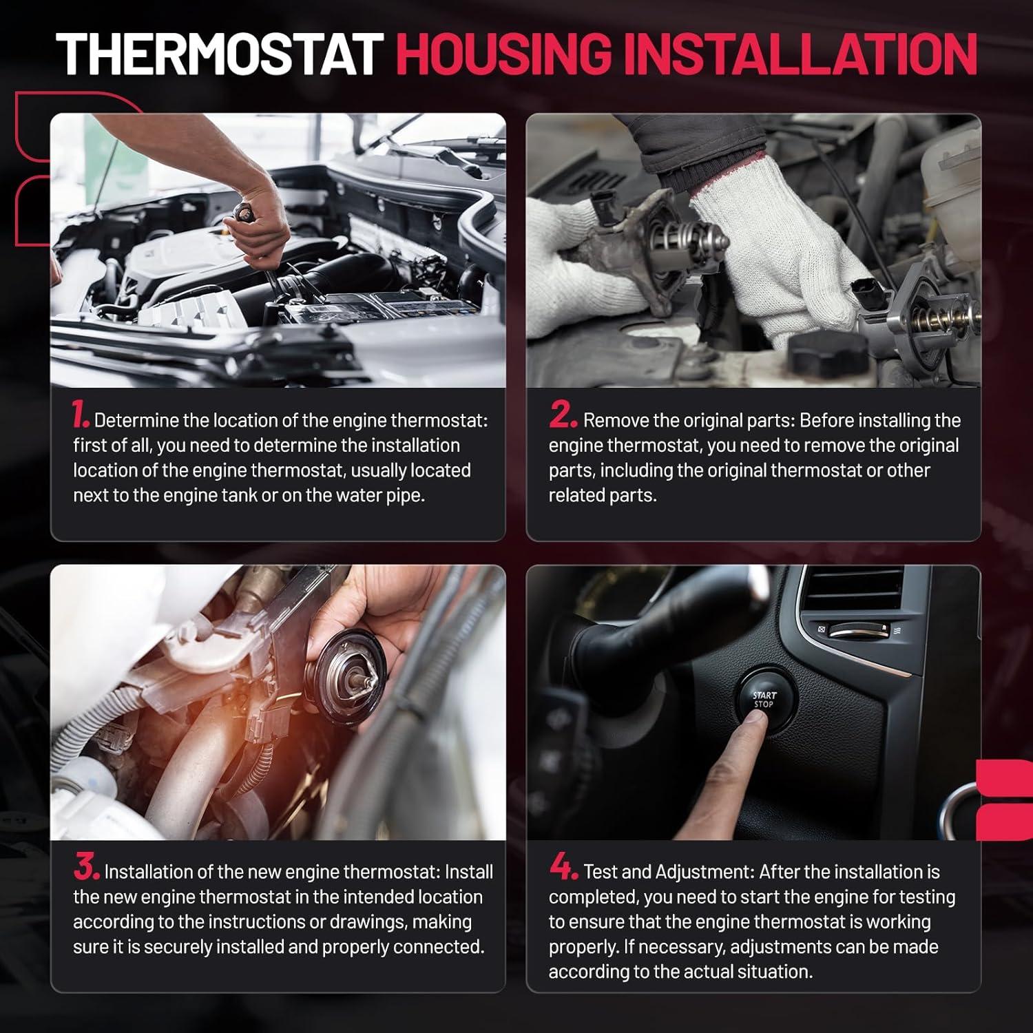 Carcasa Termostato Refrigerante BDFHYK 902-816 para BMW