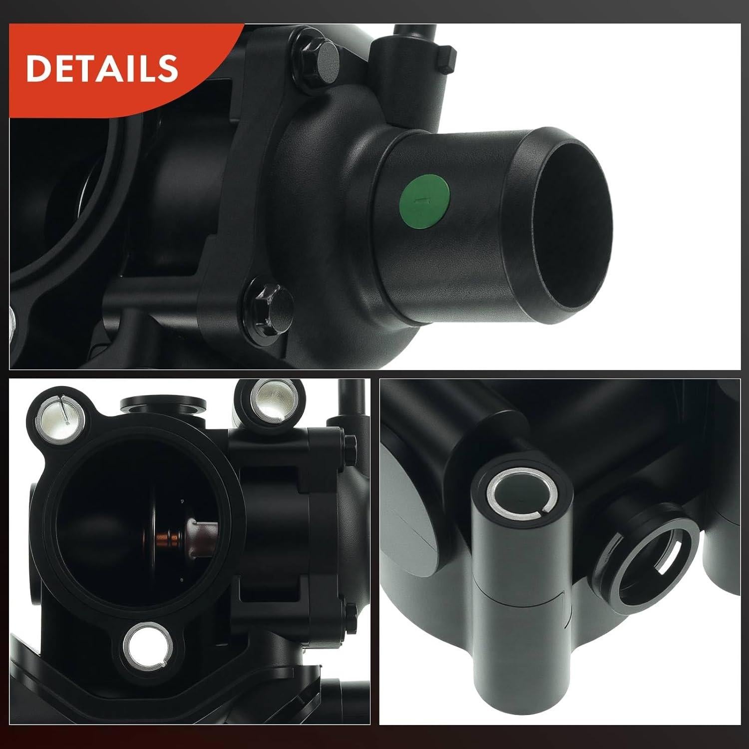 Carcasa de Termostato A-Premium para Ford y Mazda 2000-2004