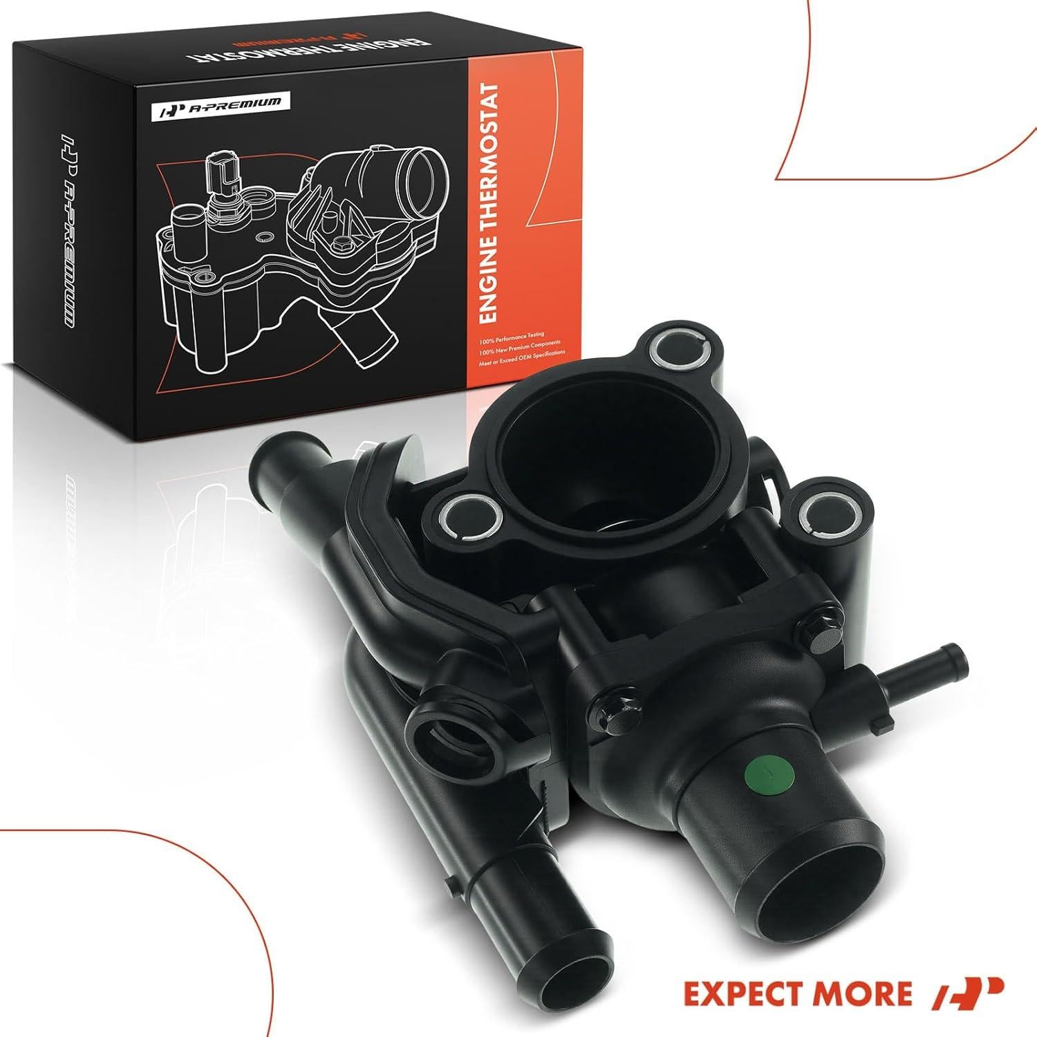 Carcasa de Termostato A-Premium para Ford y Mazda 2000-2004